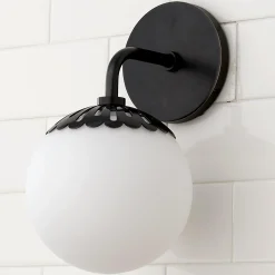 Dewdrop Globe Sconce