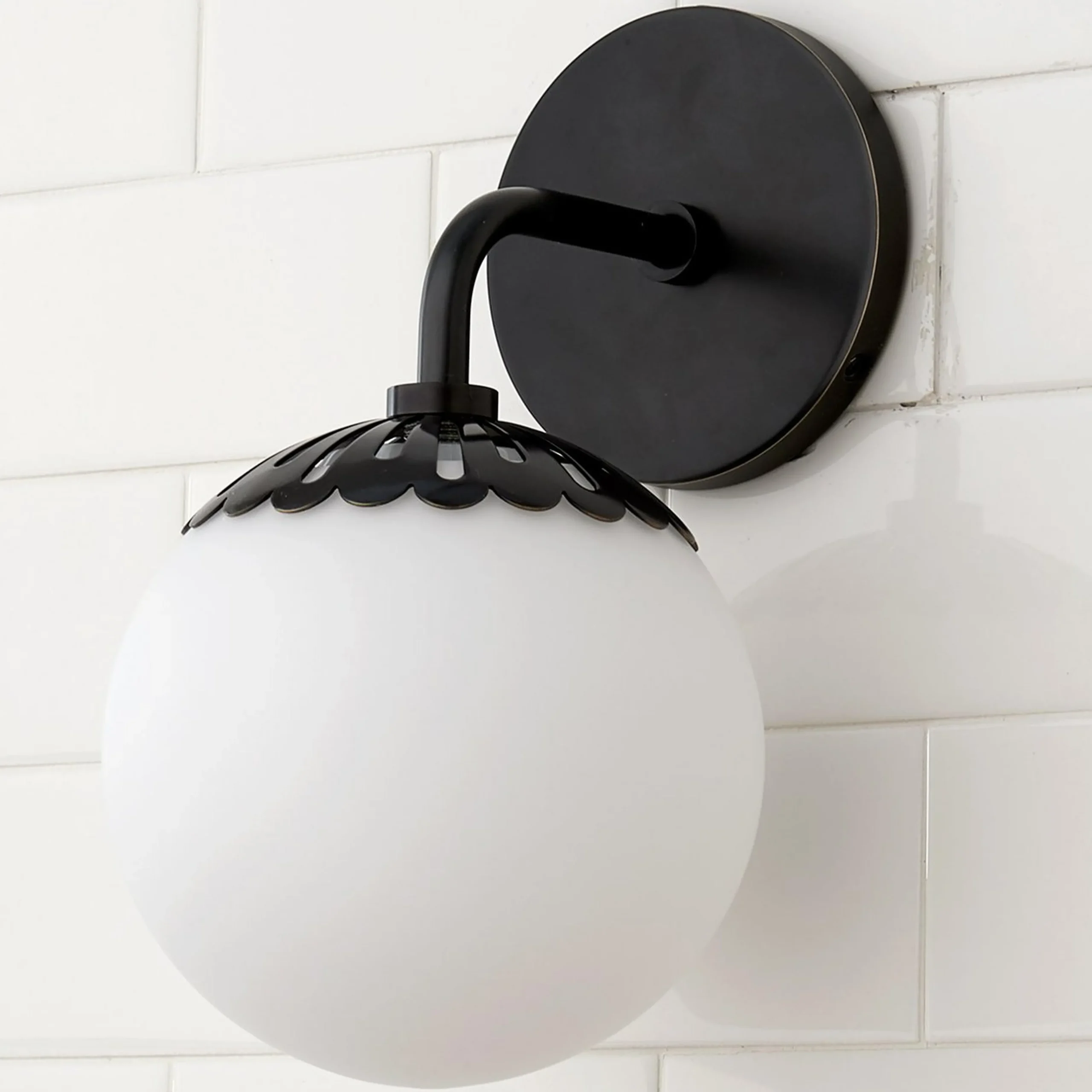 Dewdrop Globe Sconce