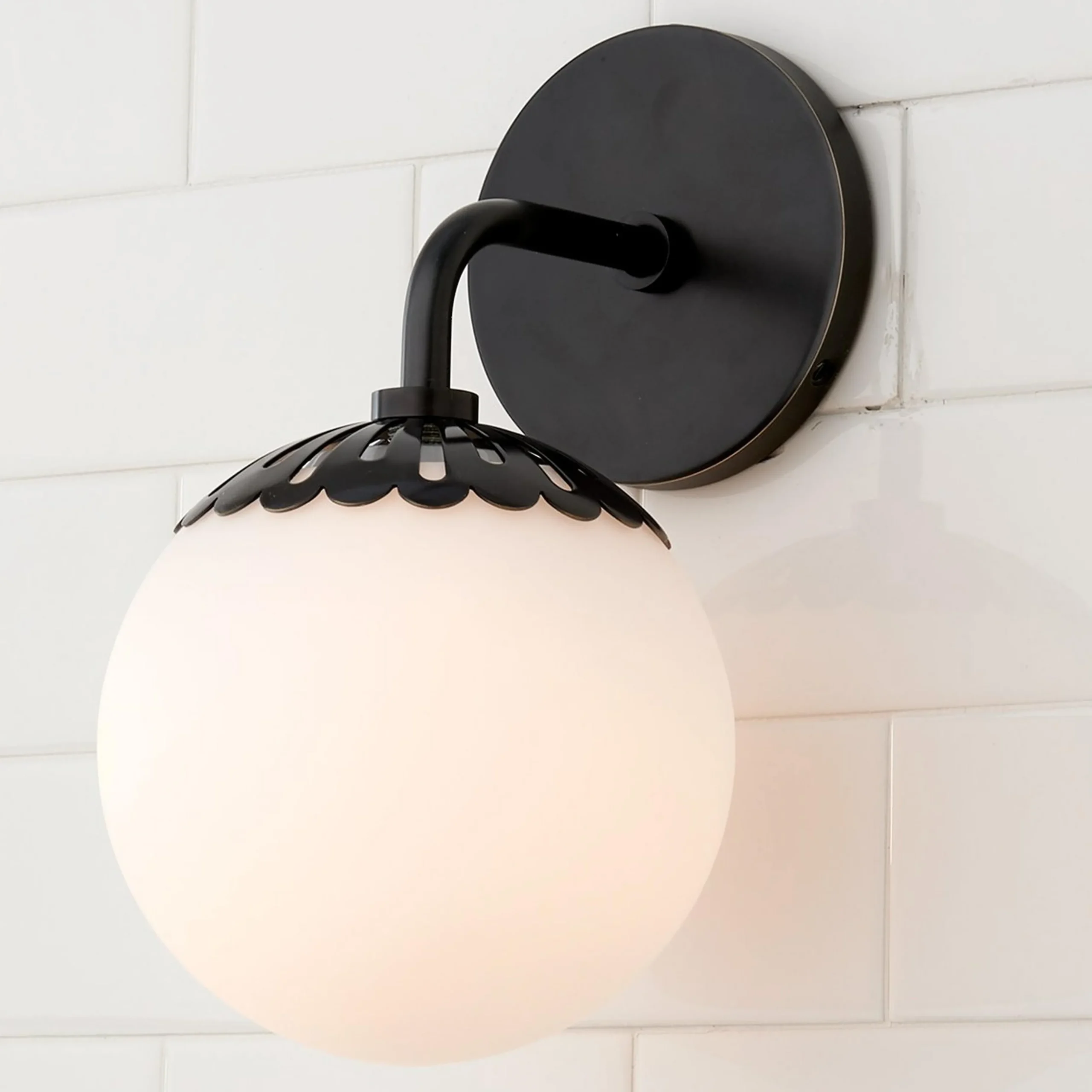 Dewdrop Globe Sconce