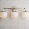 Dewdrop Globe Vanity Light - 3 light