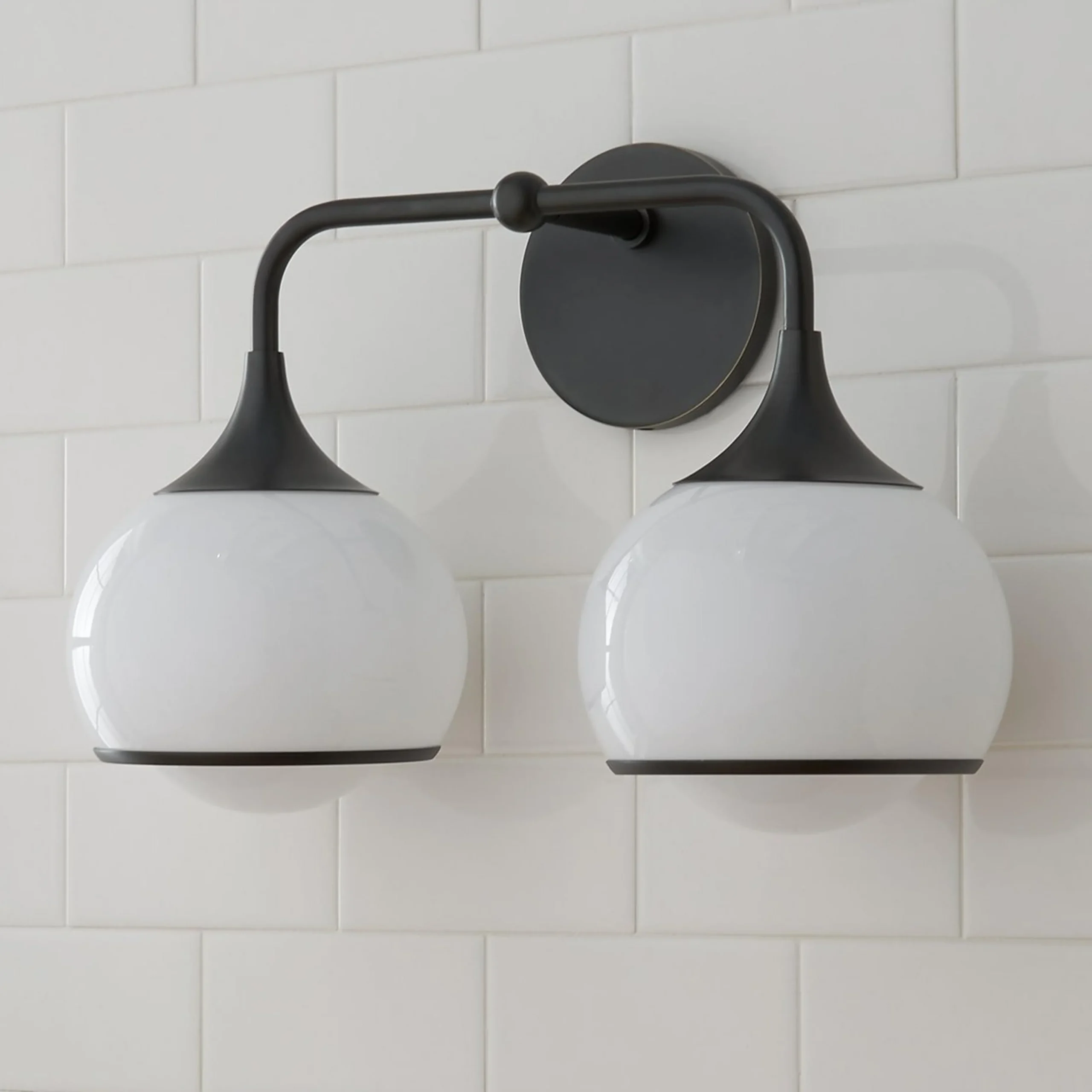 Diner Drop Vanity Light - 2 Light