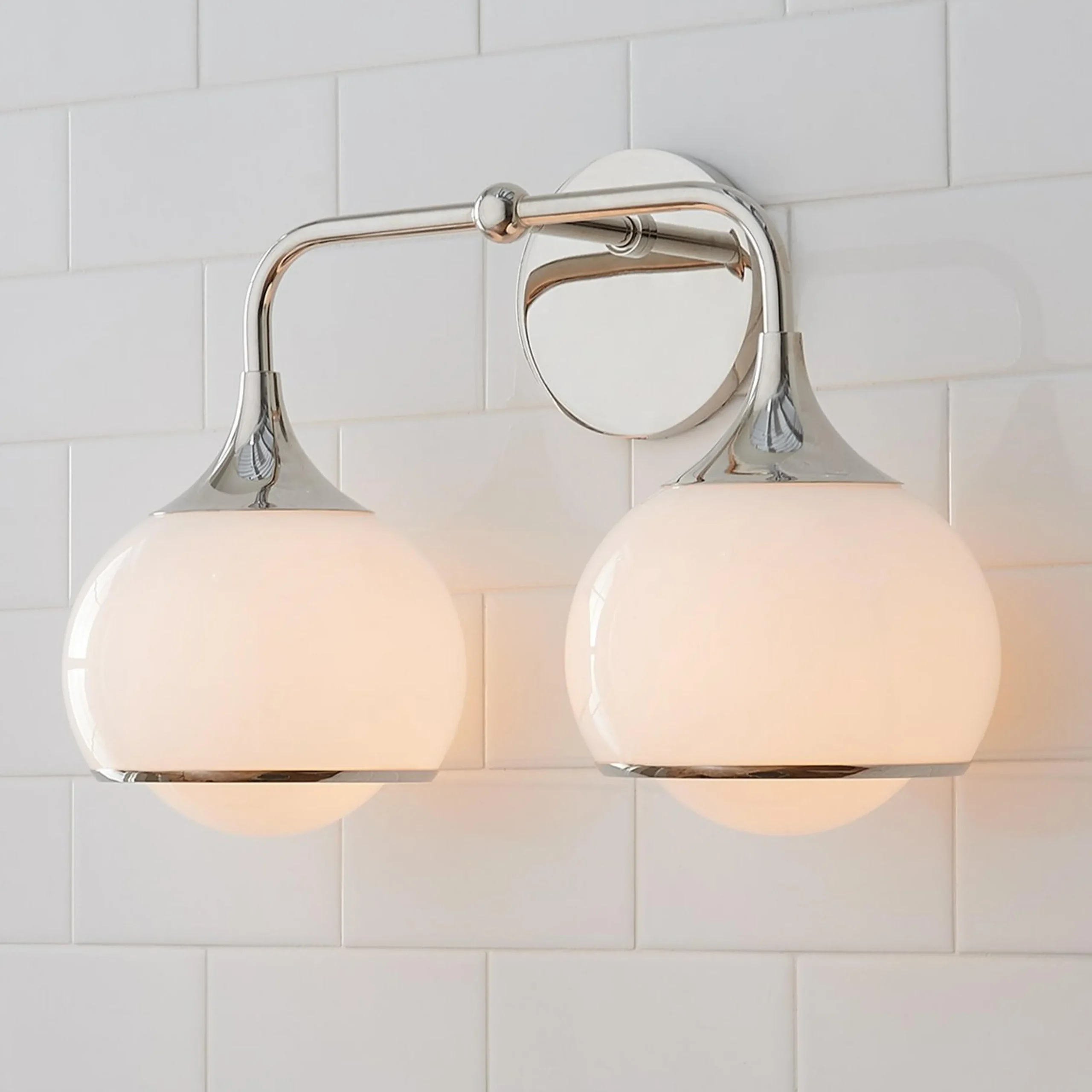 Diner Drop Vanity Light - 2 Light