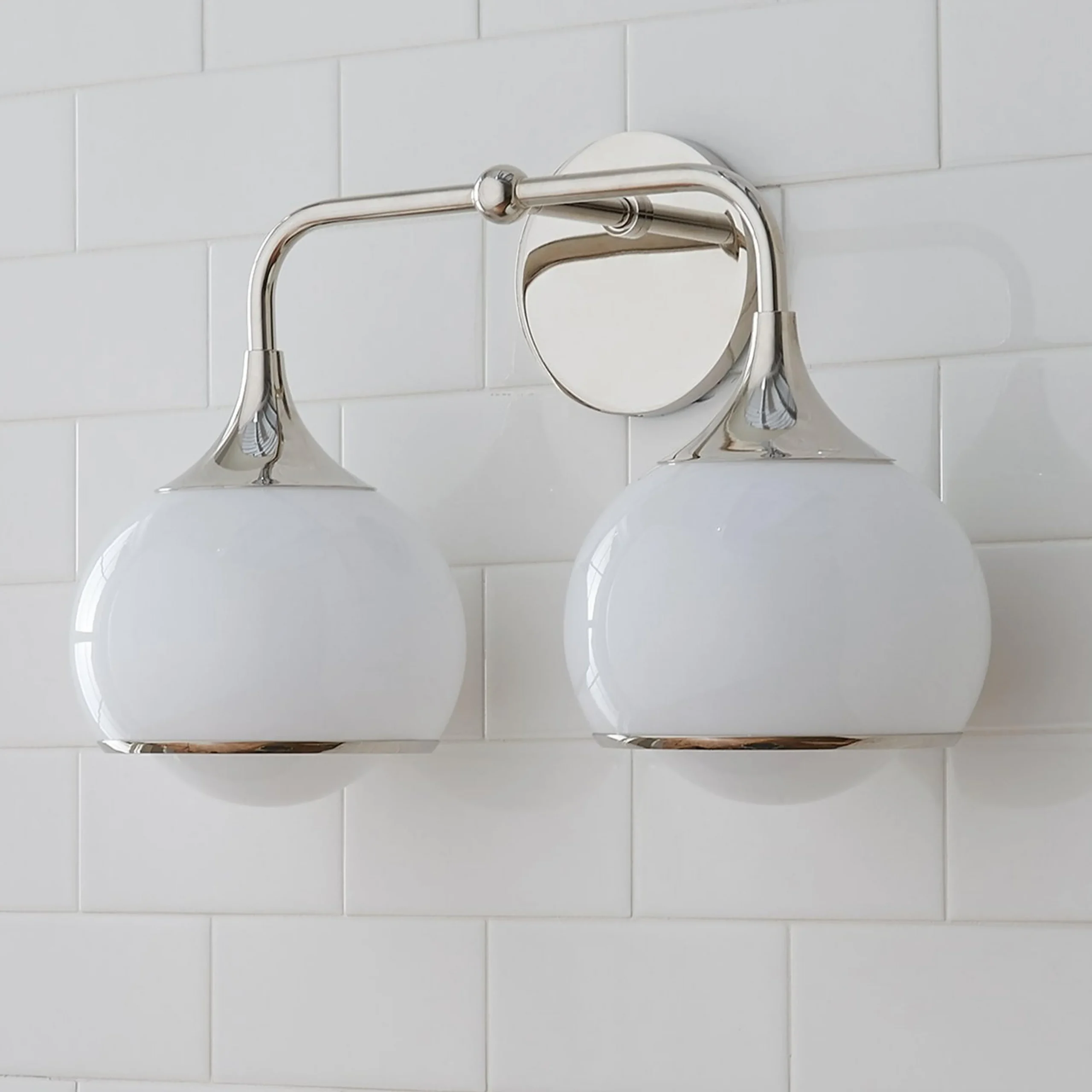 Diner Drop Vanity Light - 2 Light