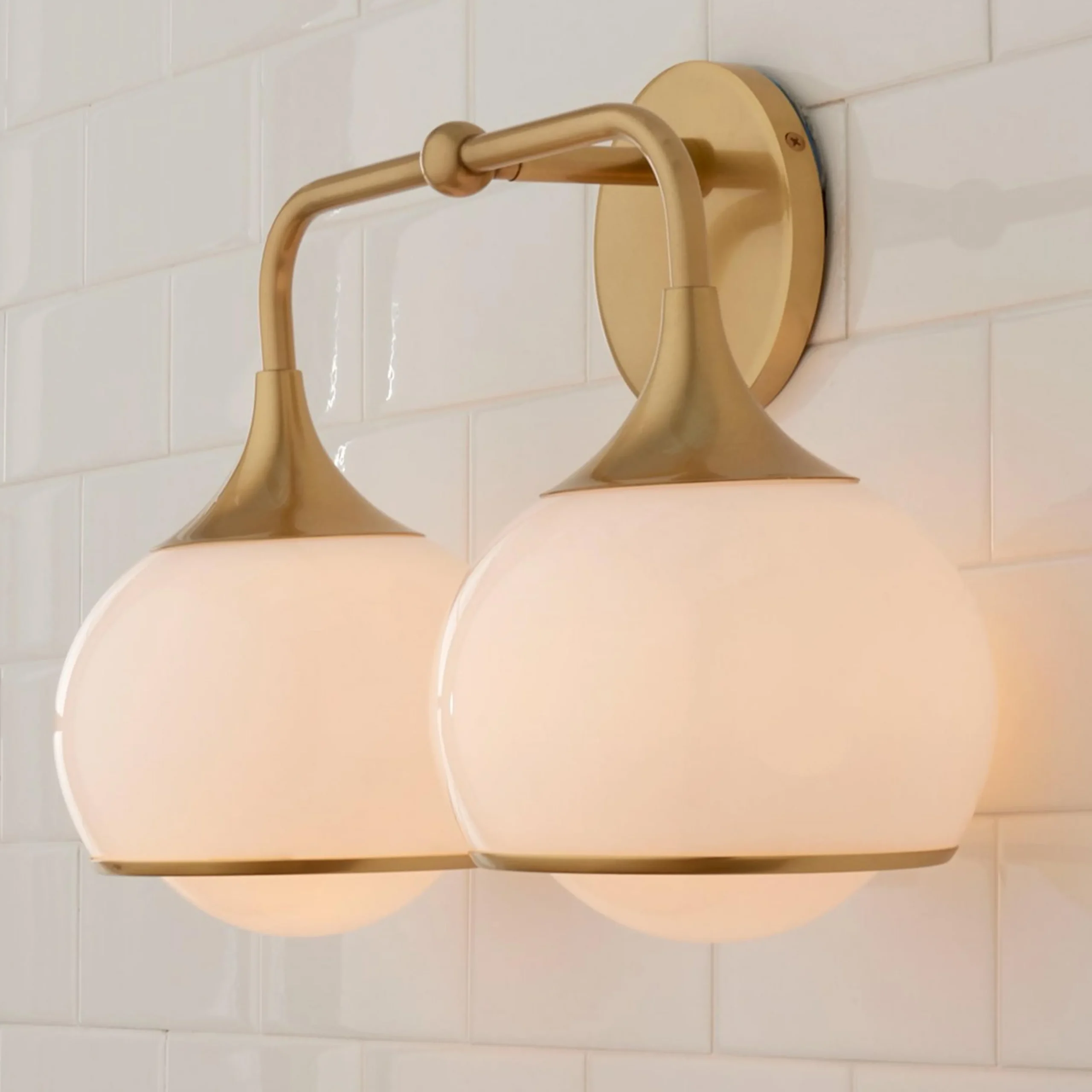 Diner Drop Vanity Light - 2 Light