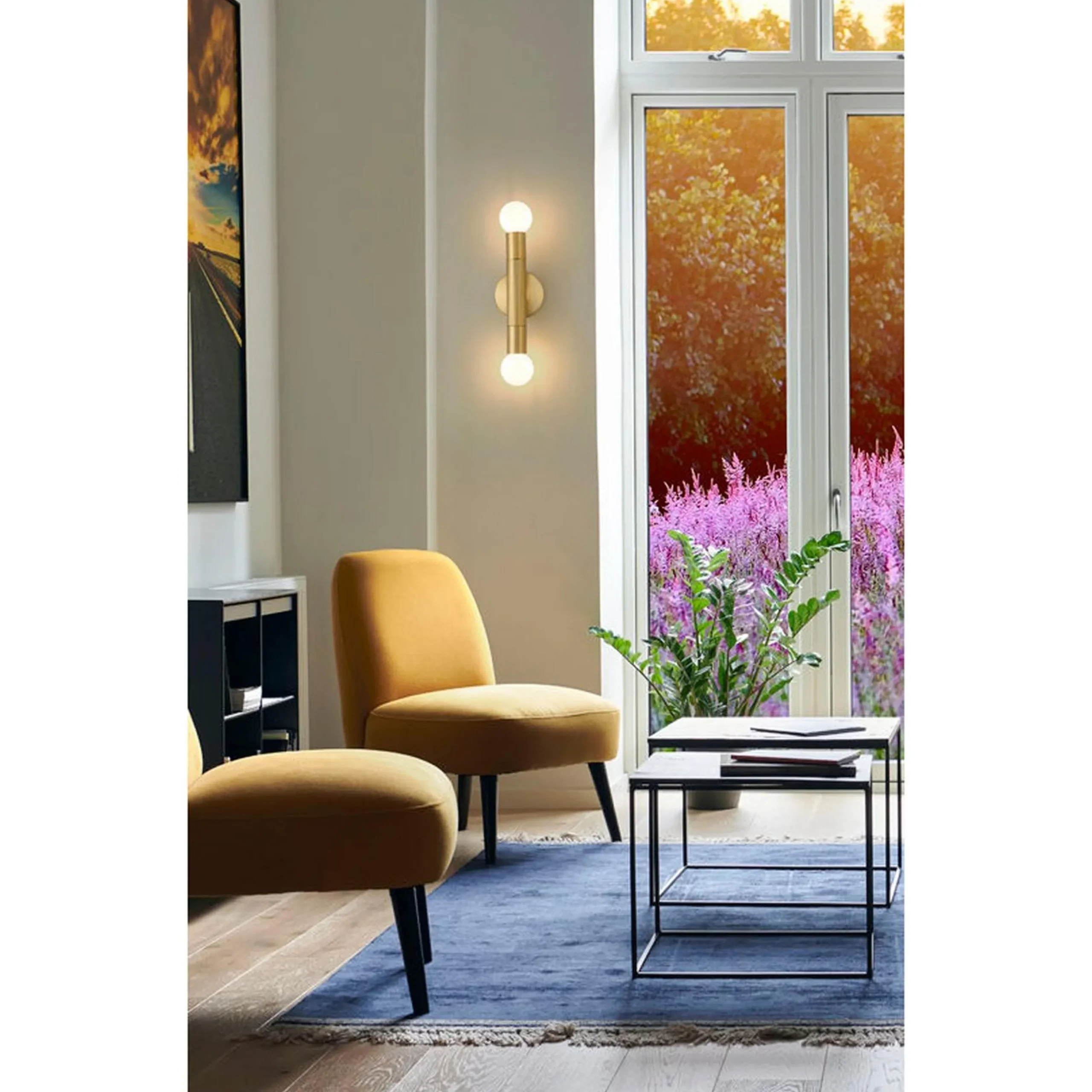 Diomedes Double Bath Sconce