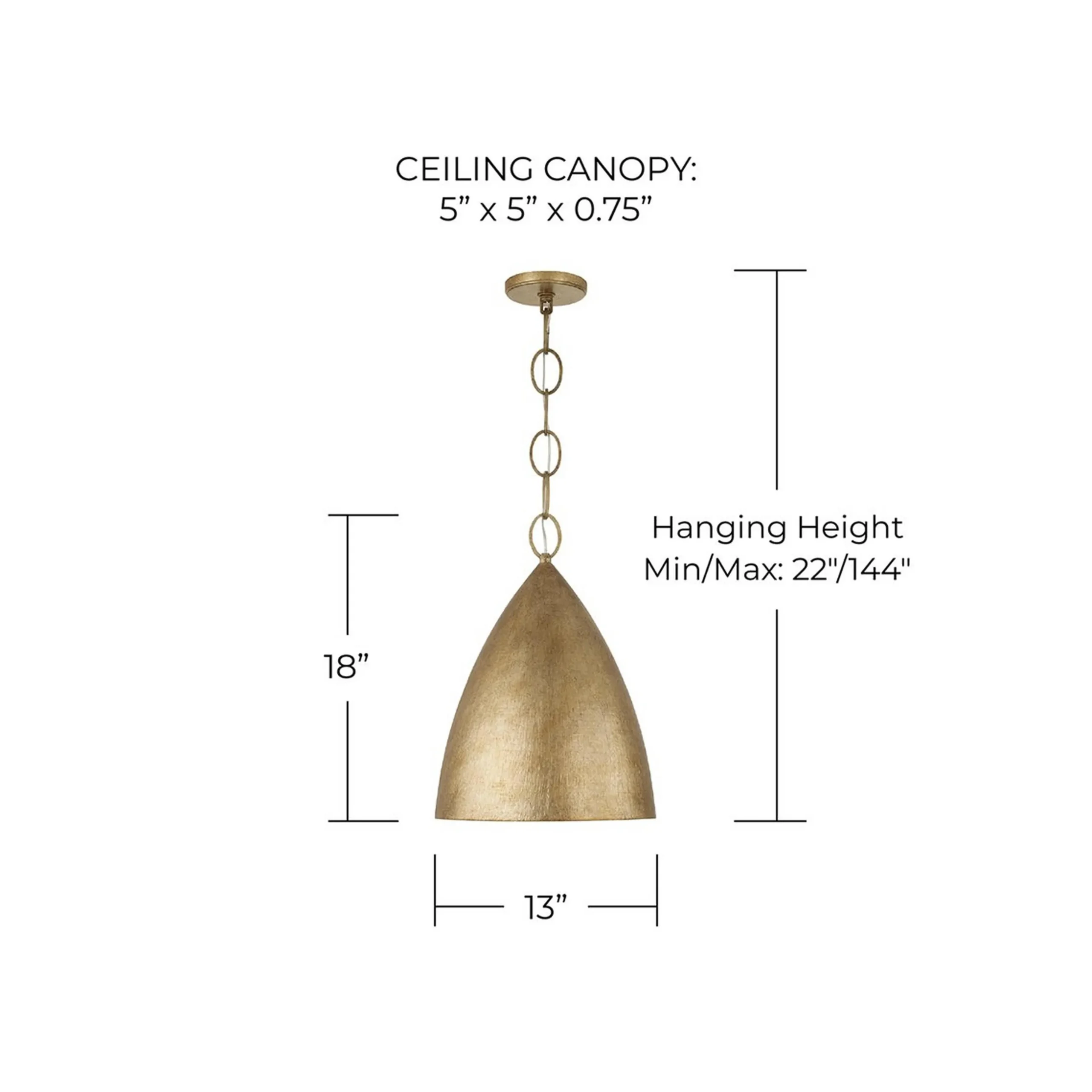 Dipti LED Pendant - Small