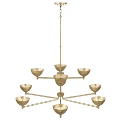 Dipti LED Two-Tier Chandelier