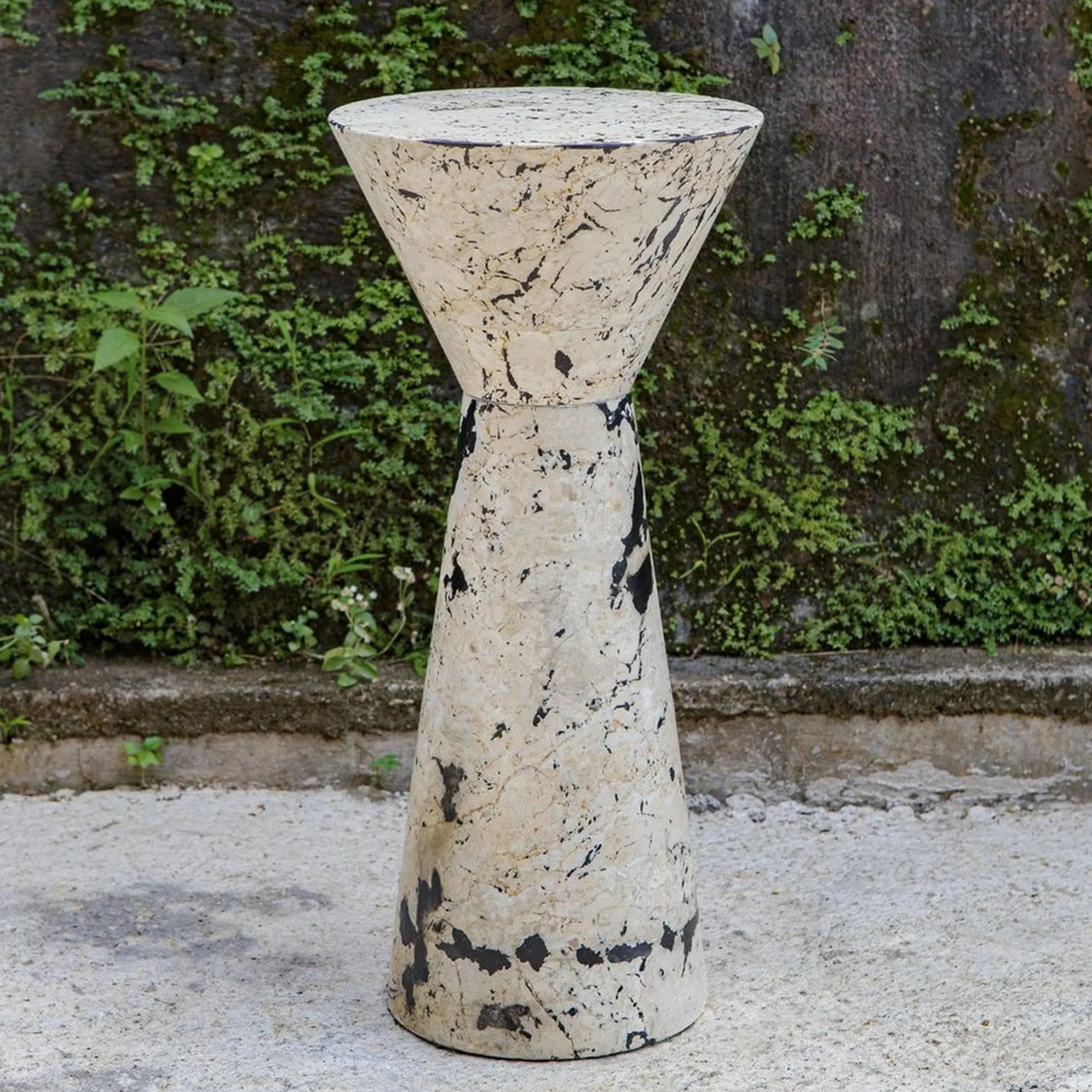 Dodie Hourglass Indoor / Outdoor End Table