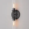 Double Bullet Glass Sconce