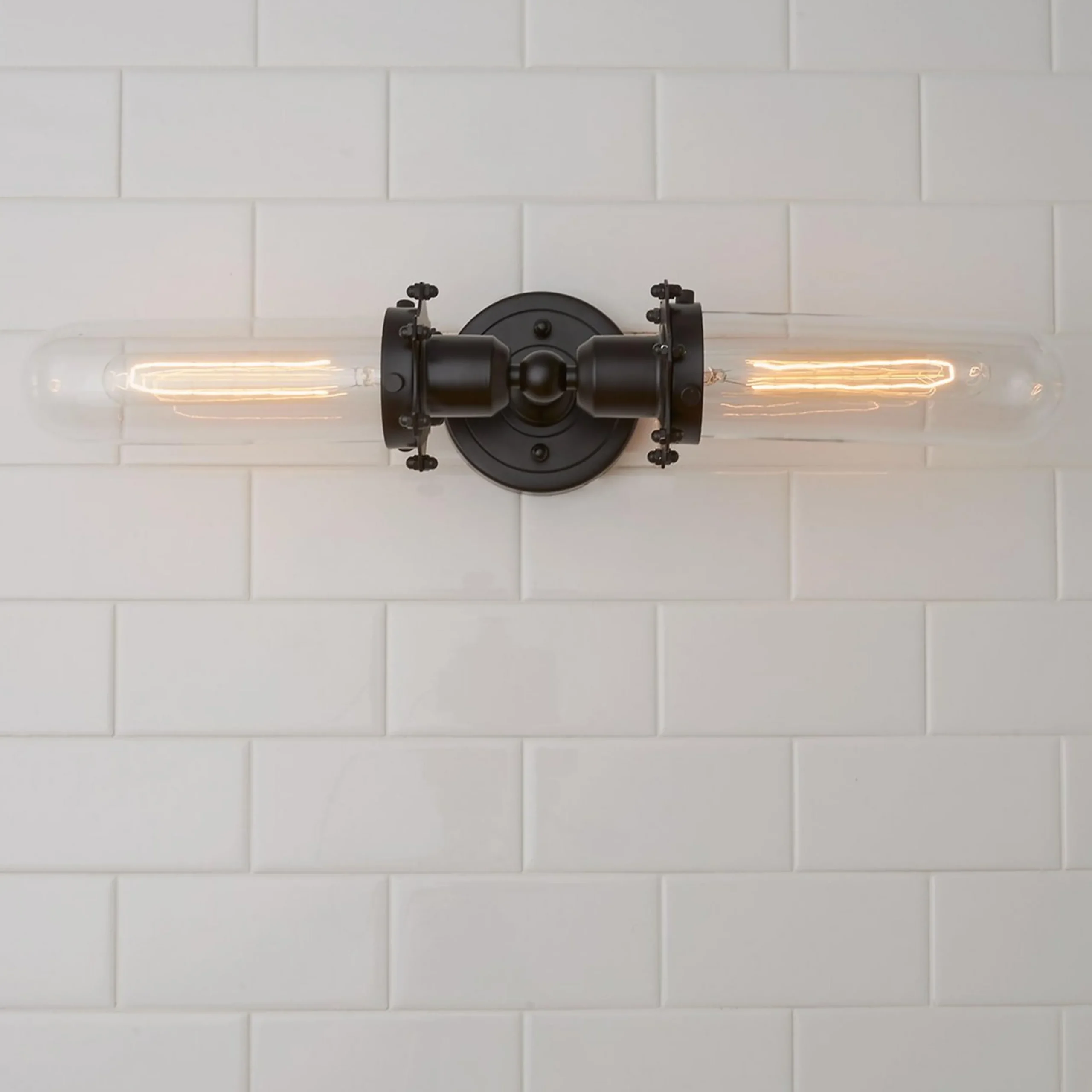 Double Bullet Sconce - Large