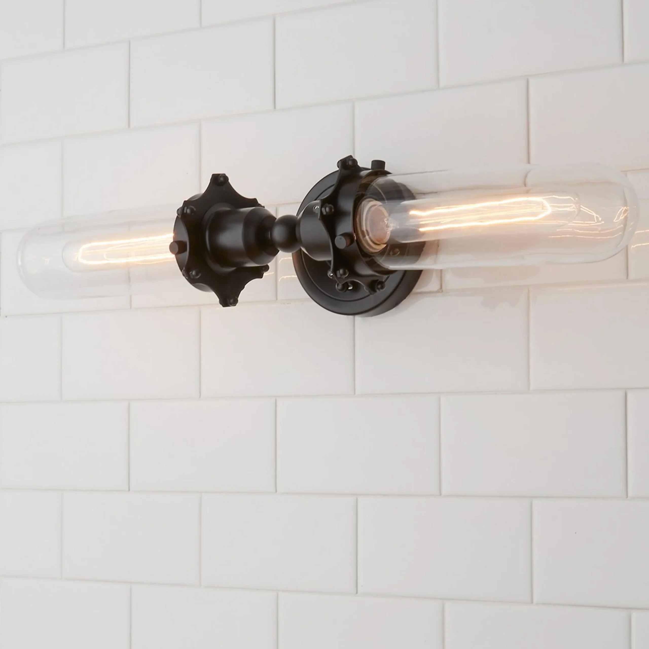 Double Bullet Sconce - Large