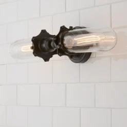 Double Bullet Sconce - Large