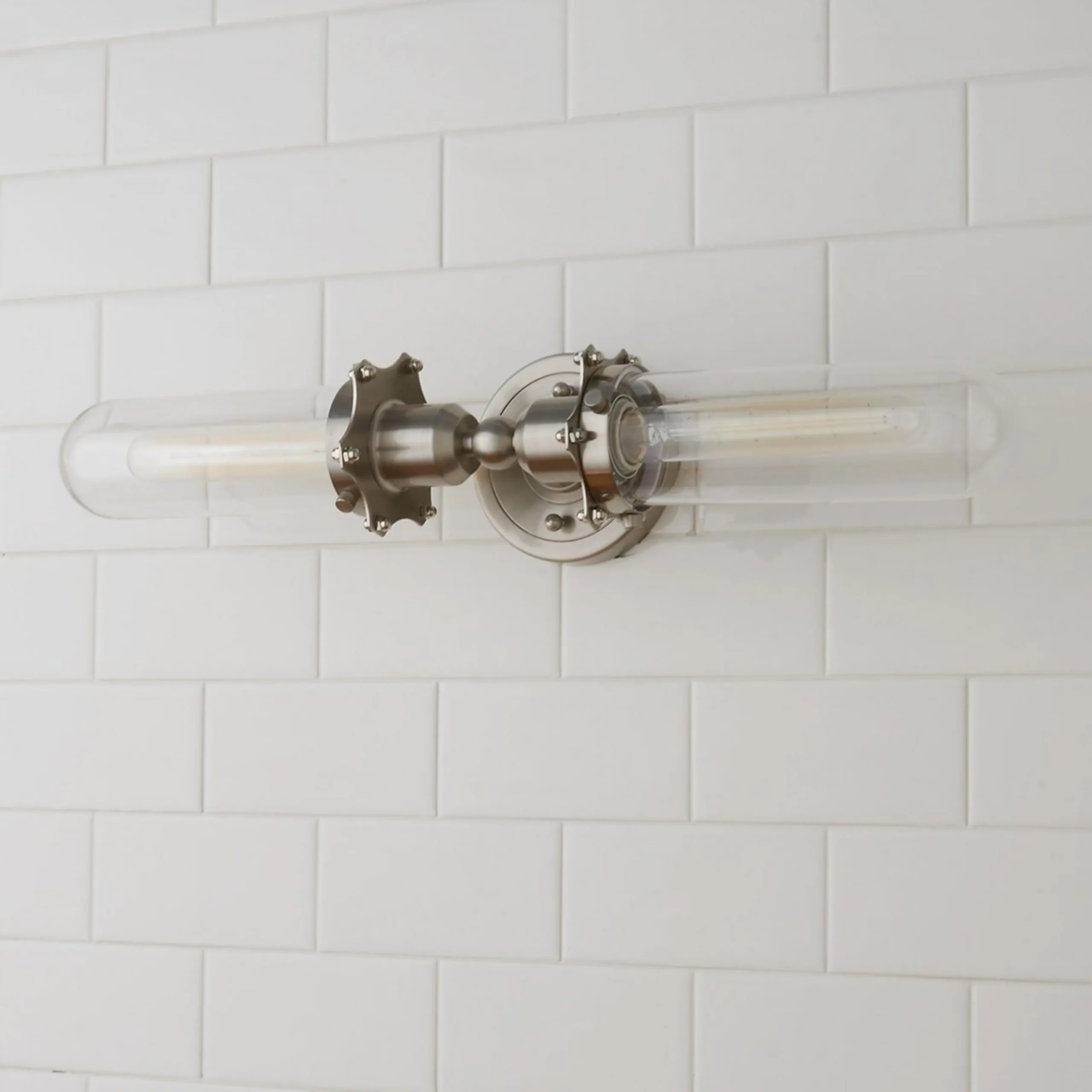 Double Bullet Sconce - Large