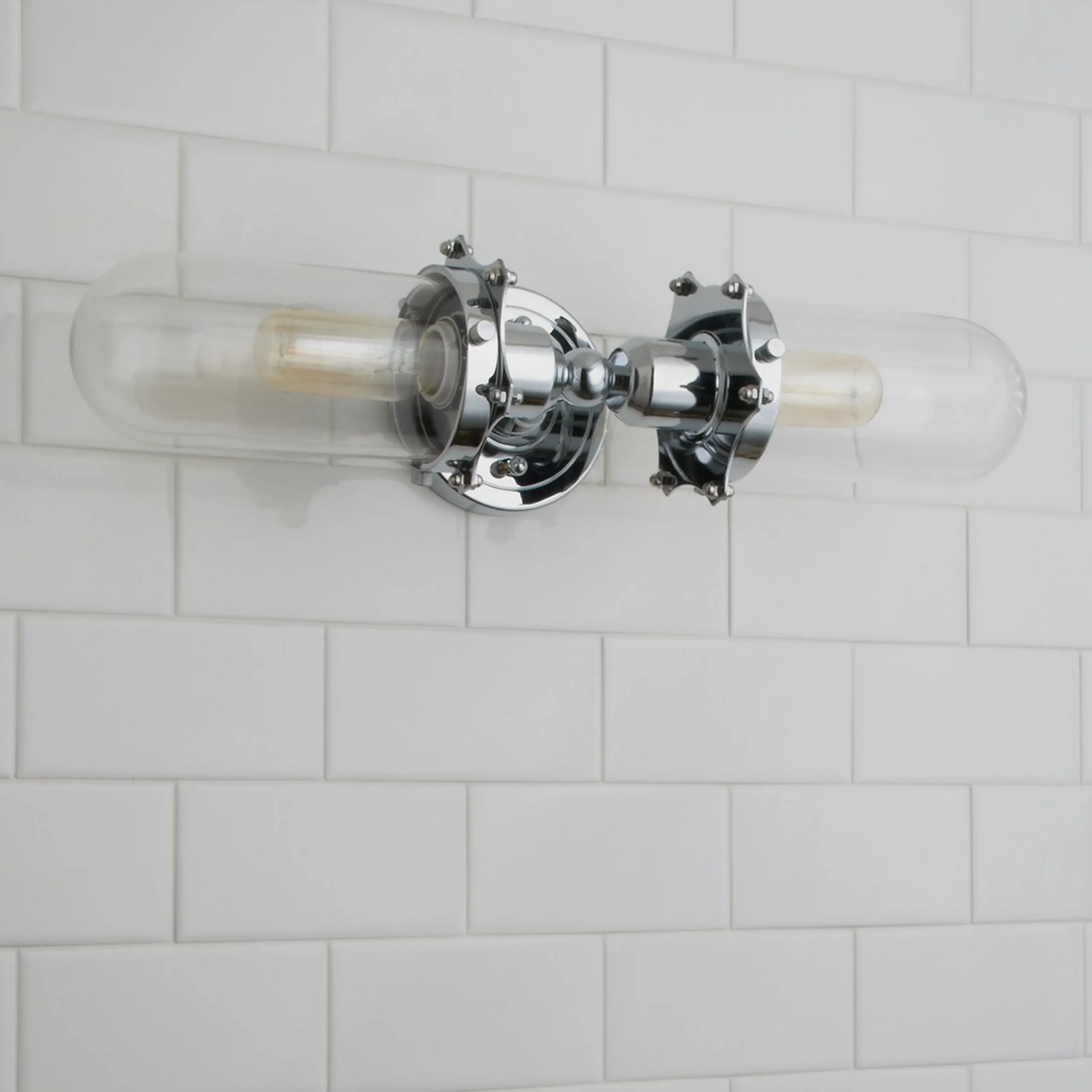 Double Bullet Sconce - Small