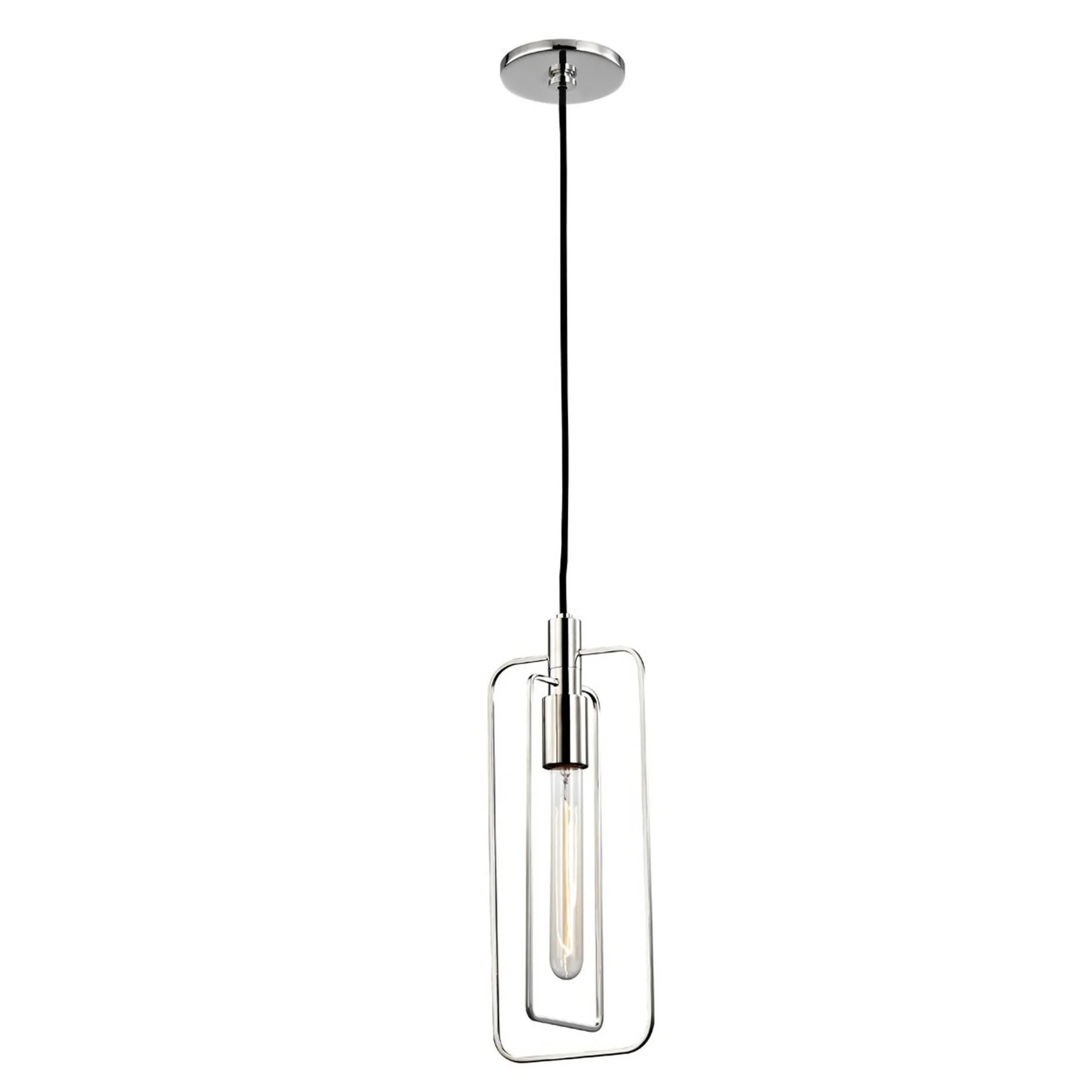 Double Frame Rectangular Pendant
