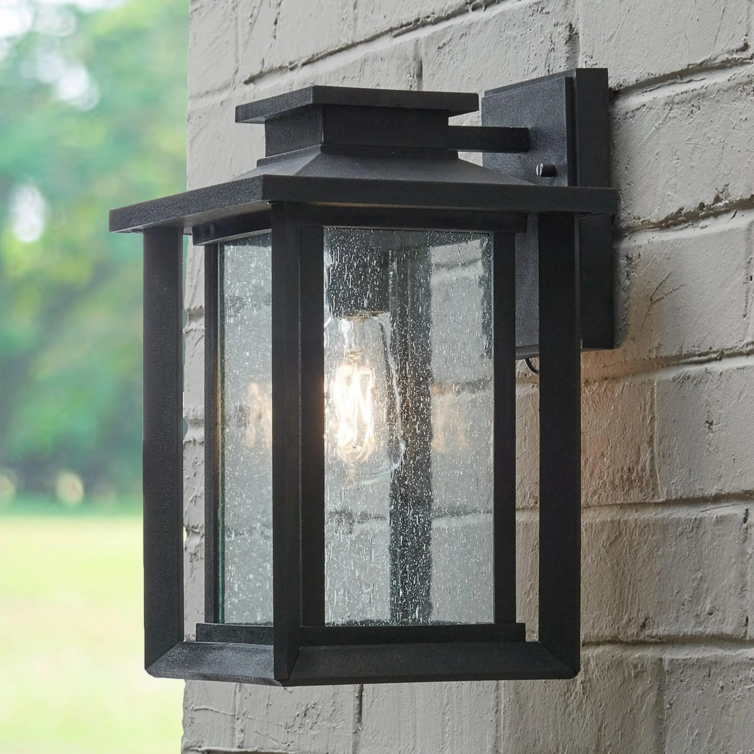 Double Framed Outdoor Sconce - Medium
