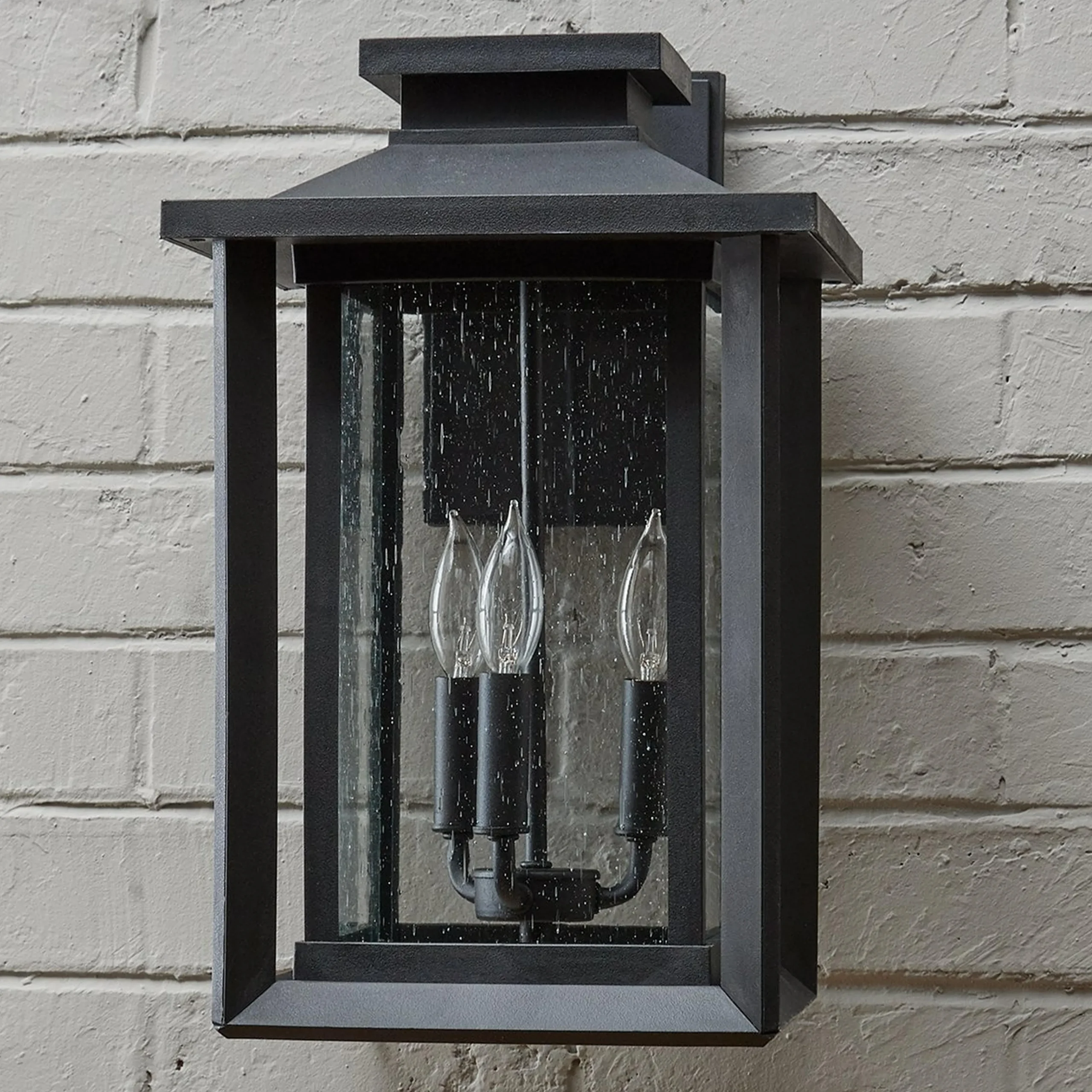 Double Framed Outdoor Sconce - Large