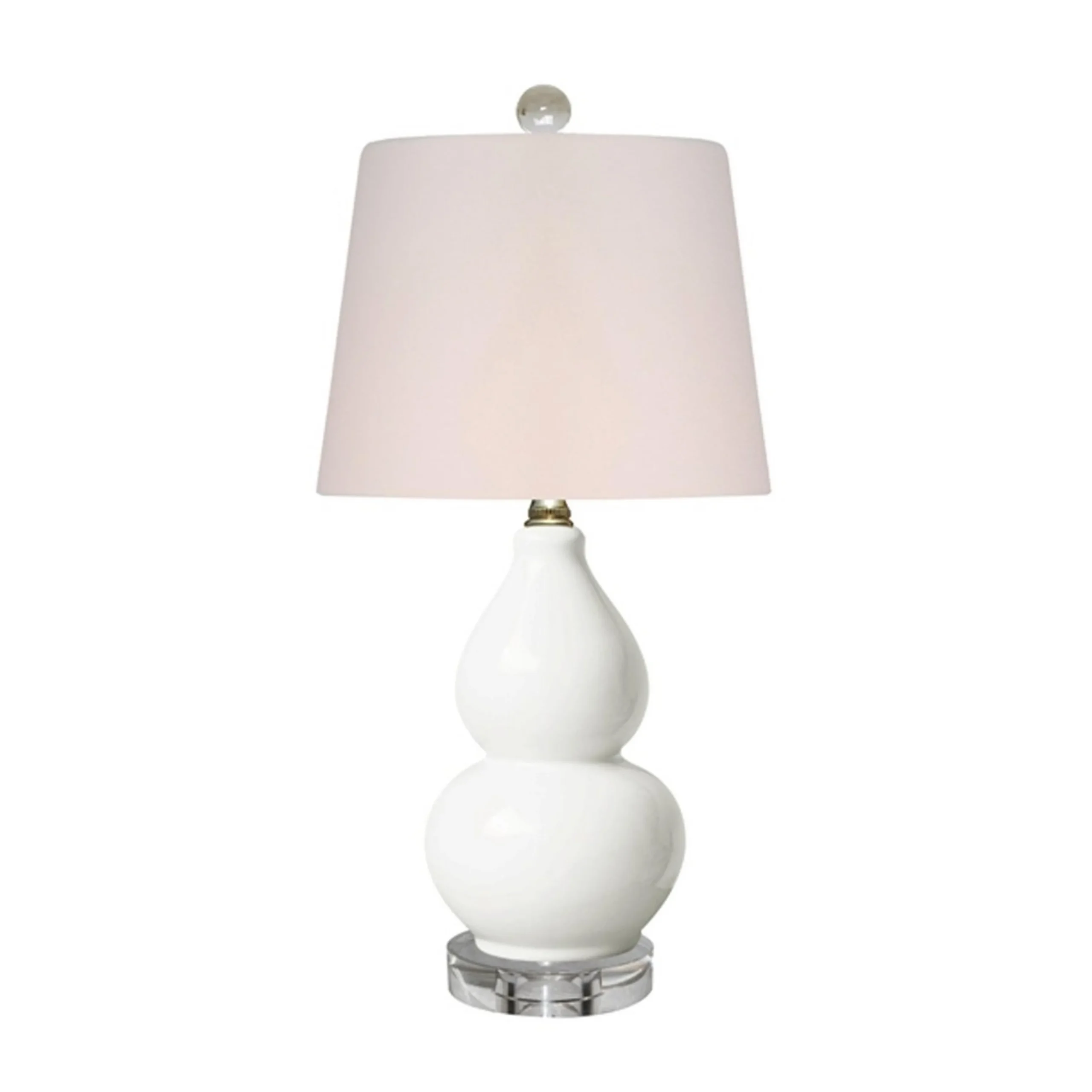 Double Gourd Lamp - Clear Base