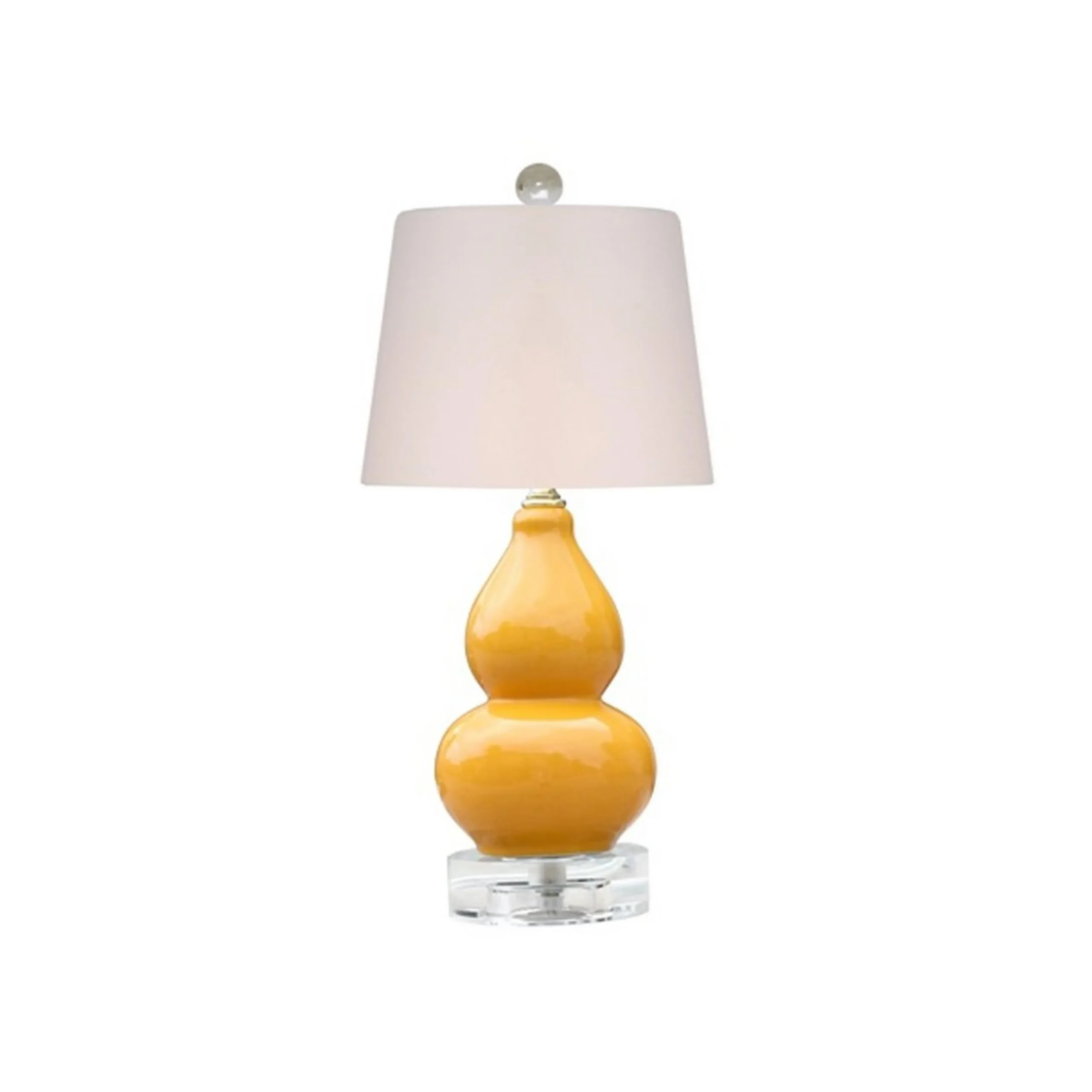 Double Gourd Lamp - Clear Base