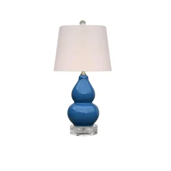 Double Gourd Lamp - Clear Base