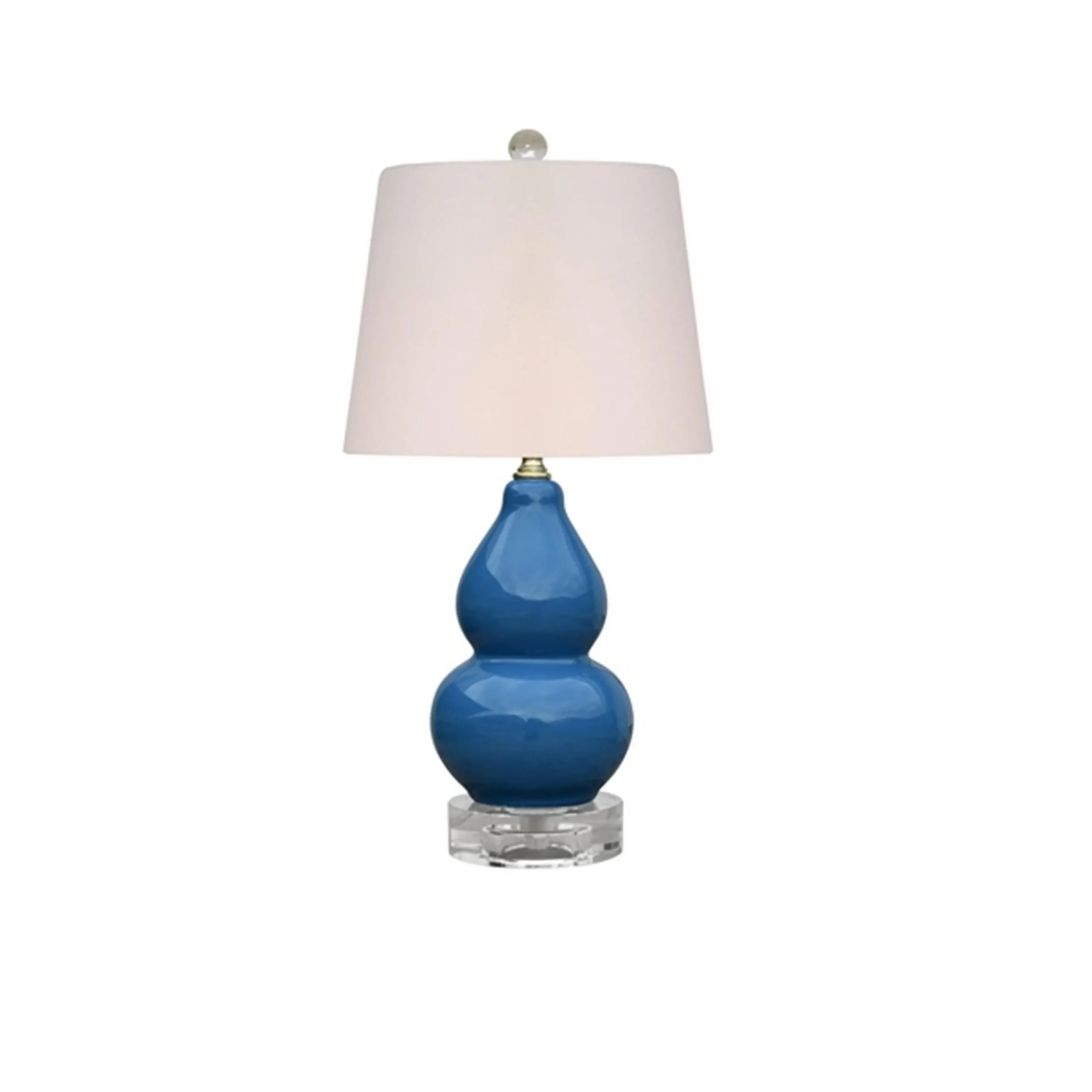 Double Gourd Lamp - Clear Base