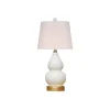 Double Gourd Lamp - Gold Leaf Base