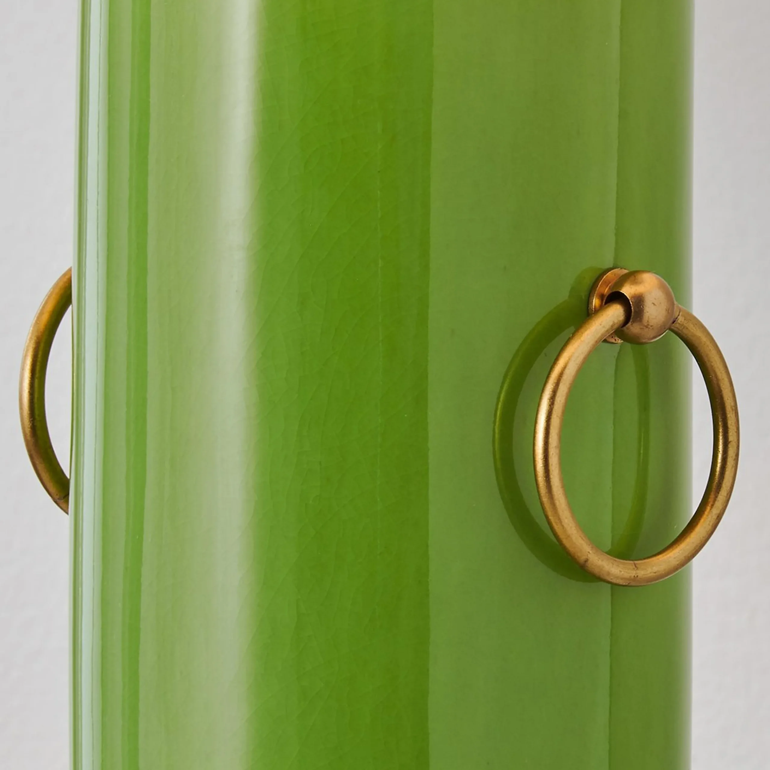 Double Handle Cylinder Table Lamp