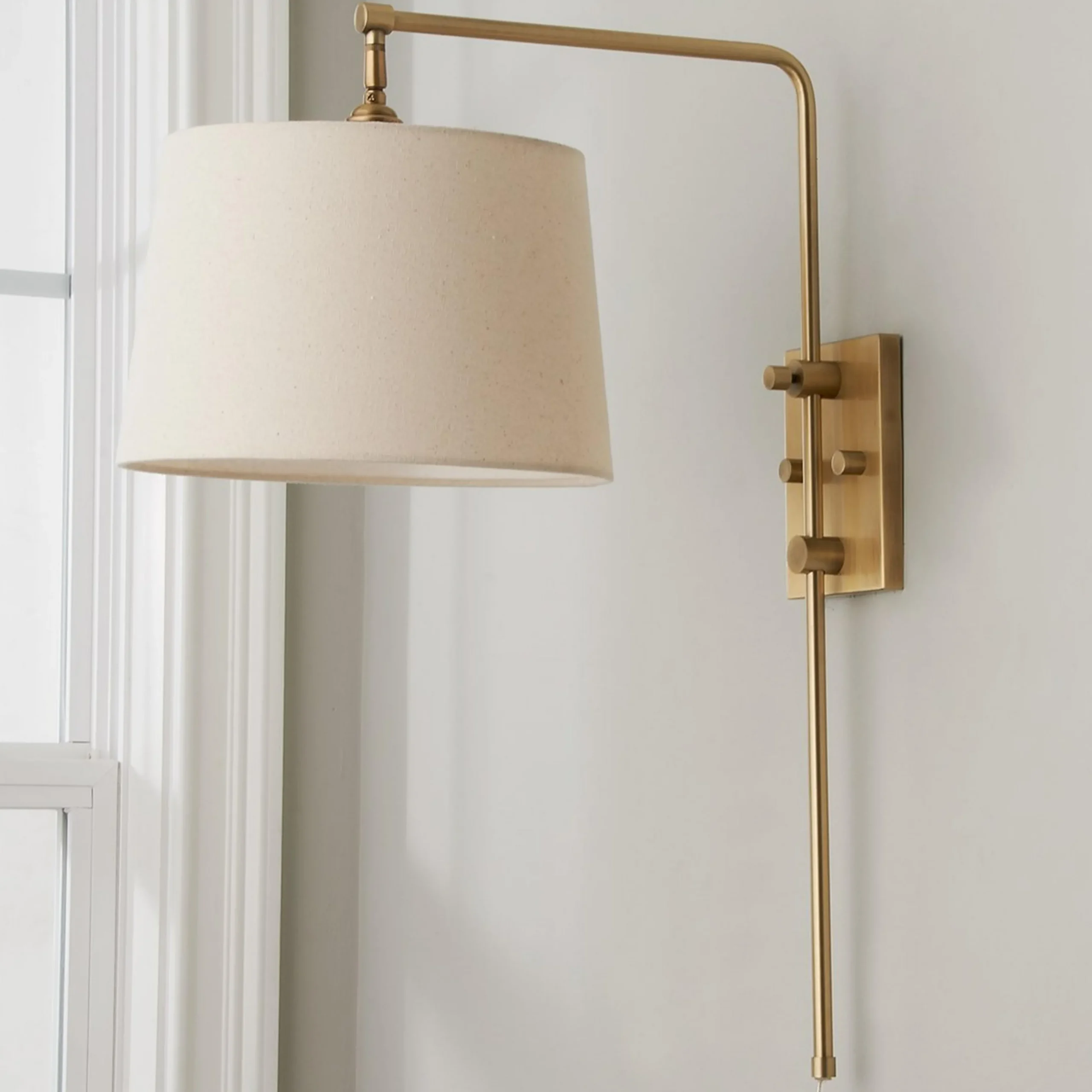 Down-Bridge Shade Swing Arm