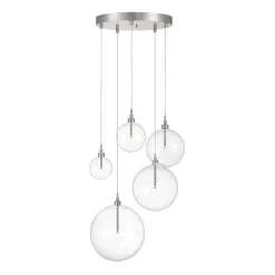 Dream Bubble Hand-Blown Globe Chandelier - Cluster