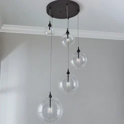 Dream Bubble Hand-Blown Globe Chandelier - Cluster