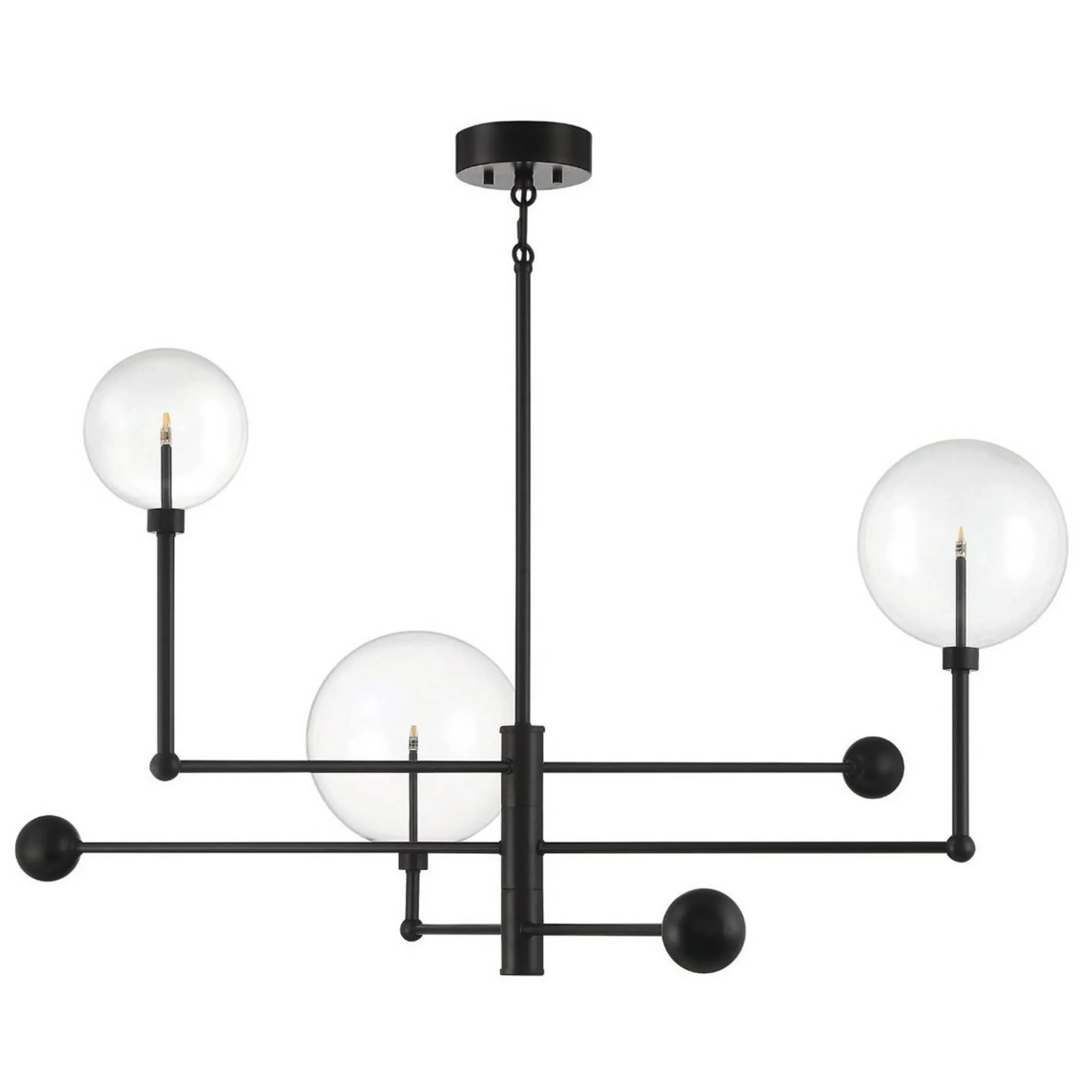 Dream Bubble Hand-Blown Globe Chandelier - Radial