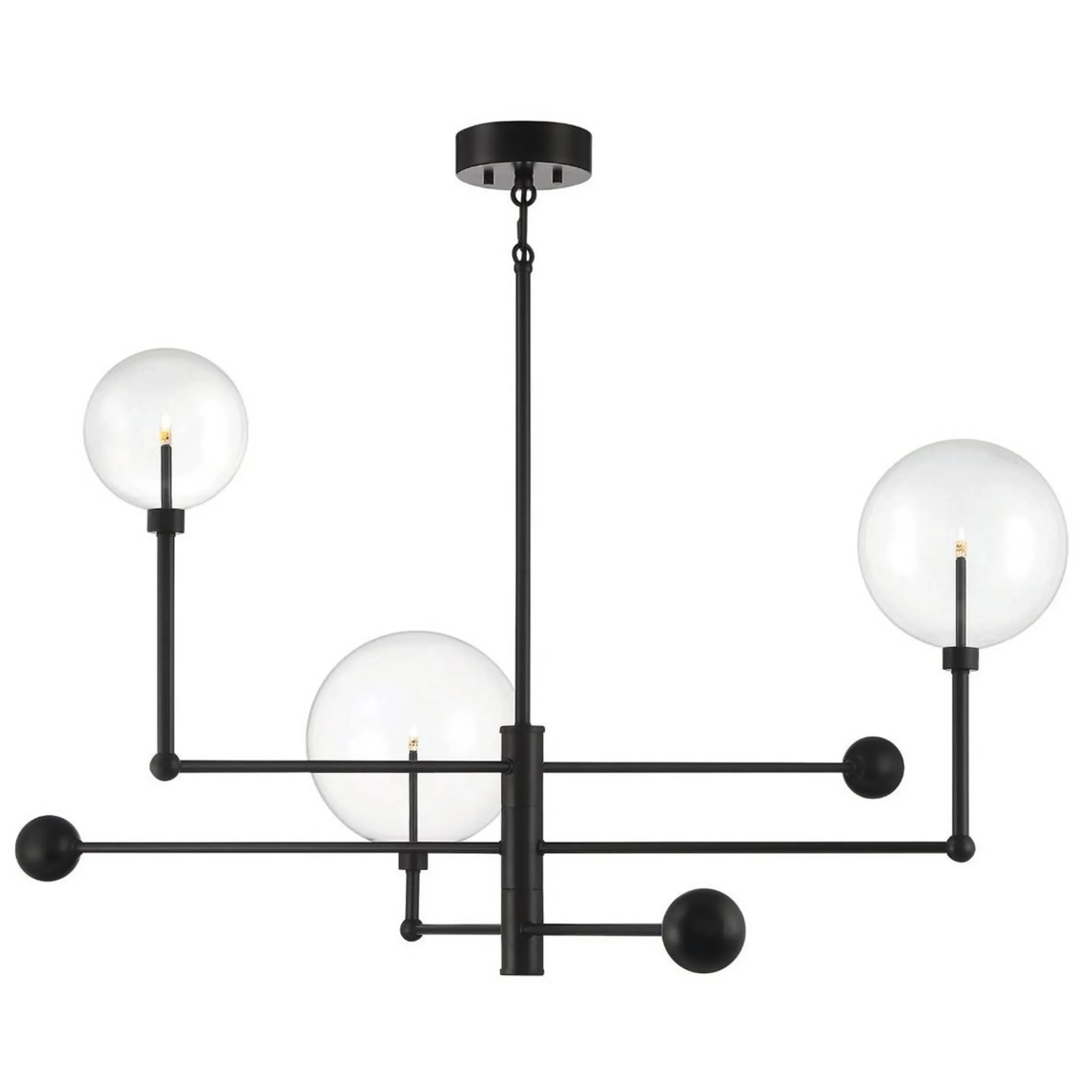 Dream Bubble Hand-Blown Globe Chandelier - Radial