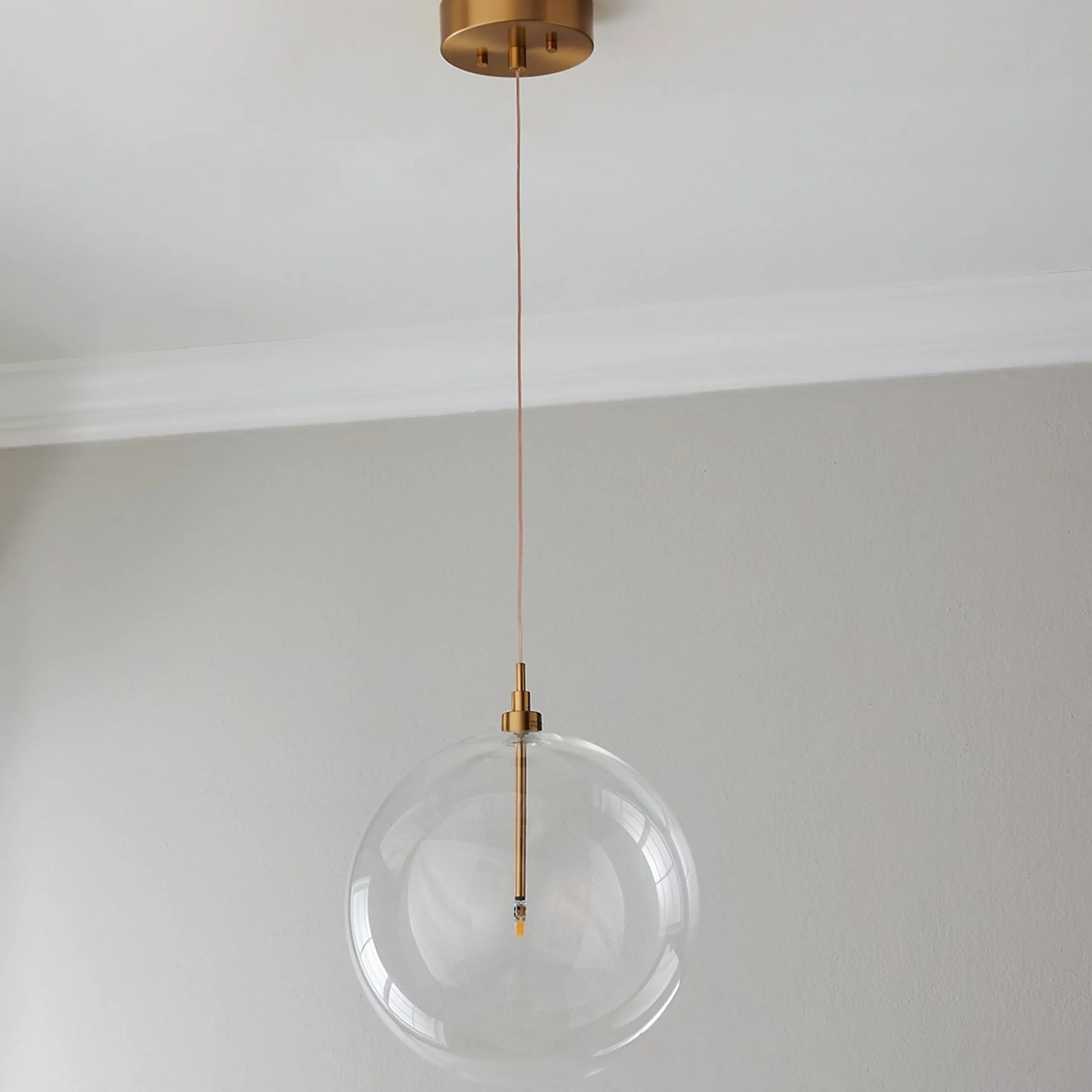 Dream Bubble Hand-Blown Globe Pendant