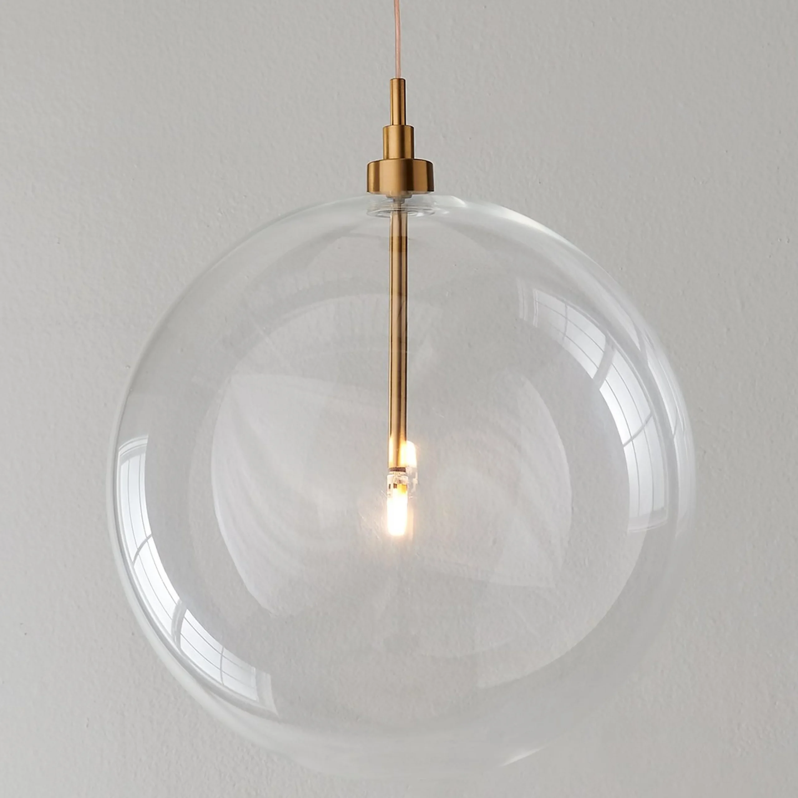 Dream Bubble Hand-Blown Globe Pendant