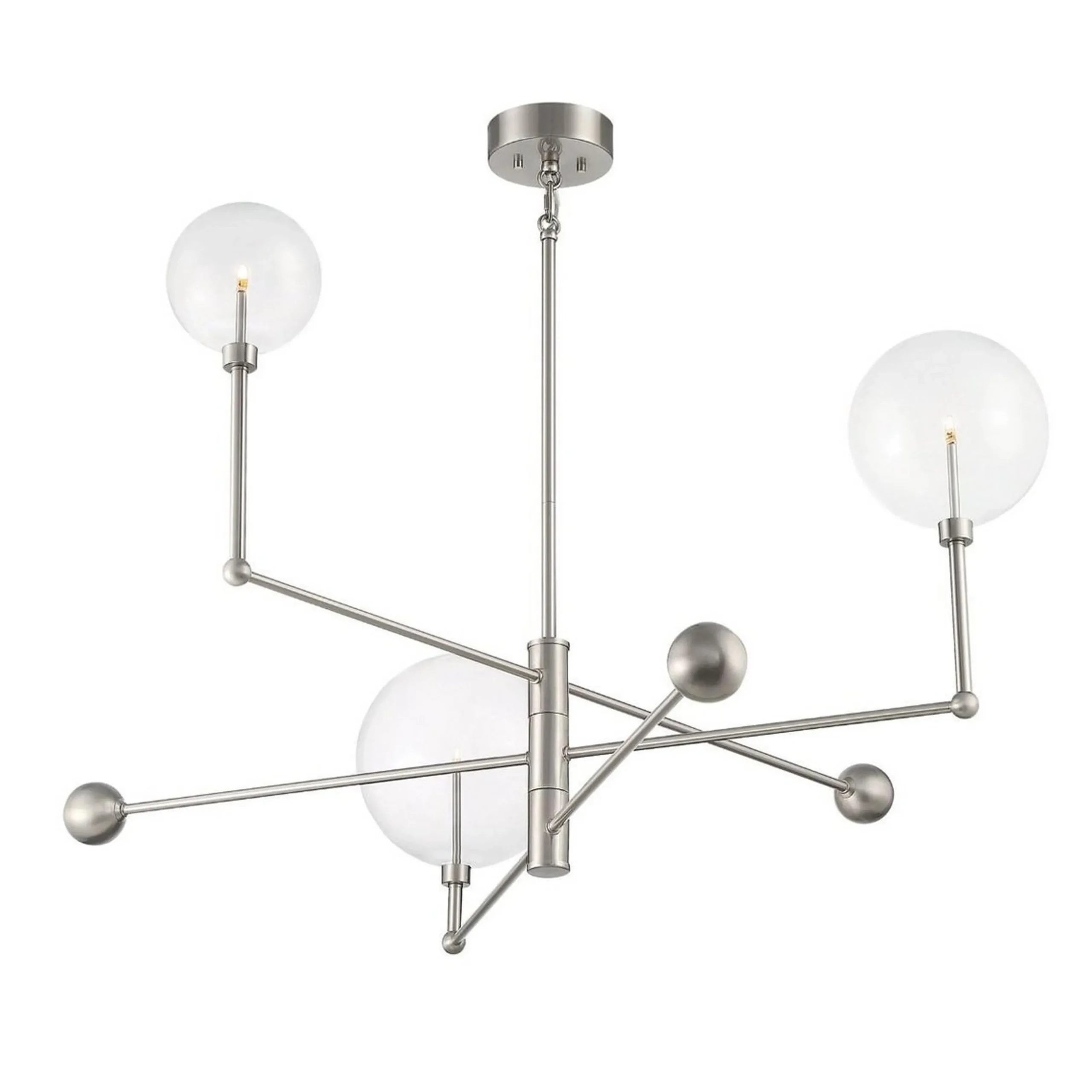 Dream Bubble Hand-Blown Globe Chandelier - Radial