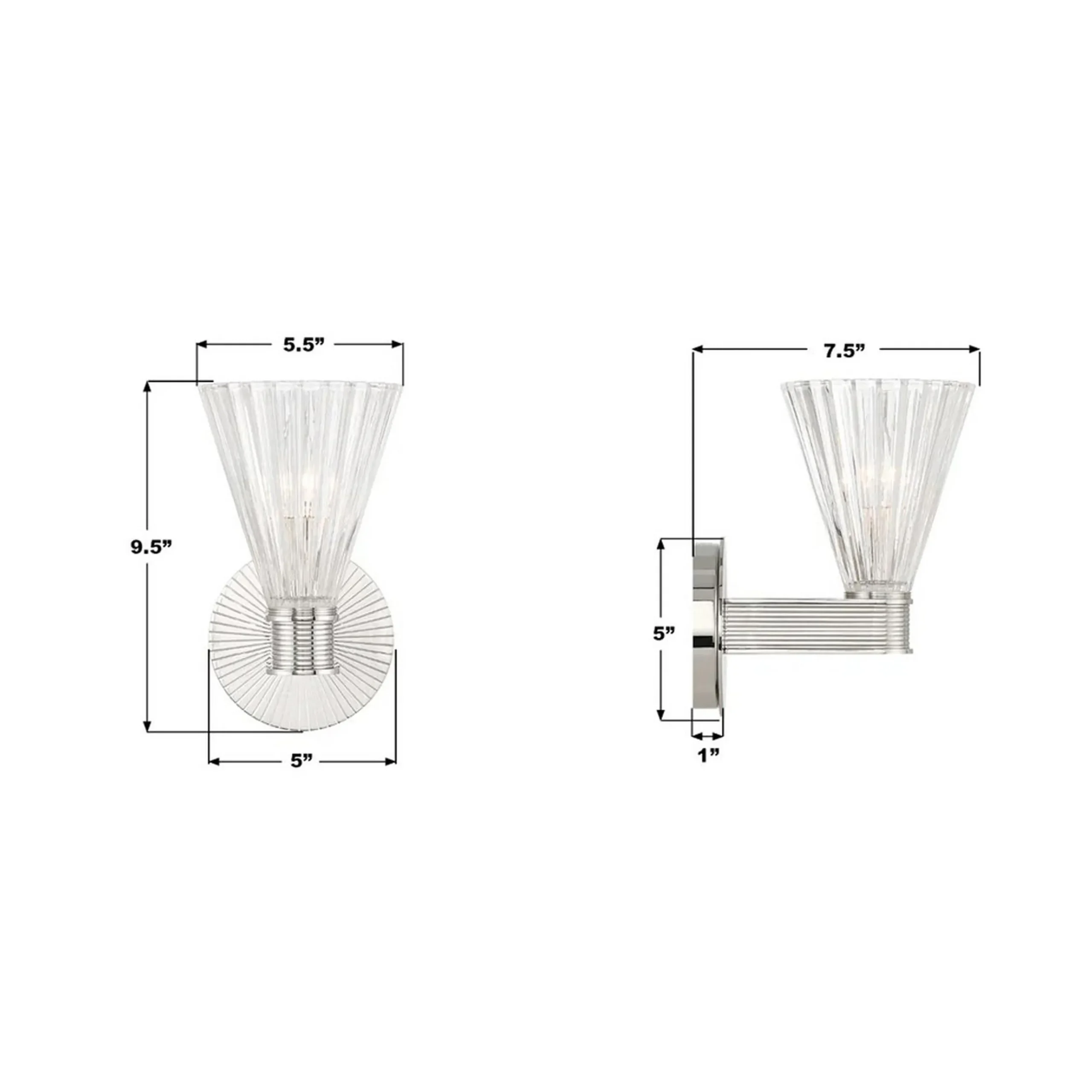 Drewsey Bath Sconce - 1 Light