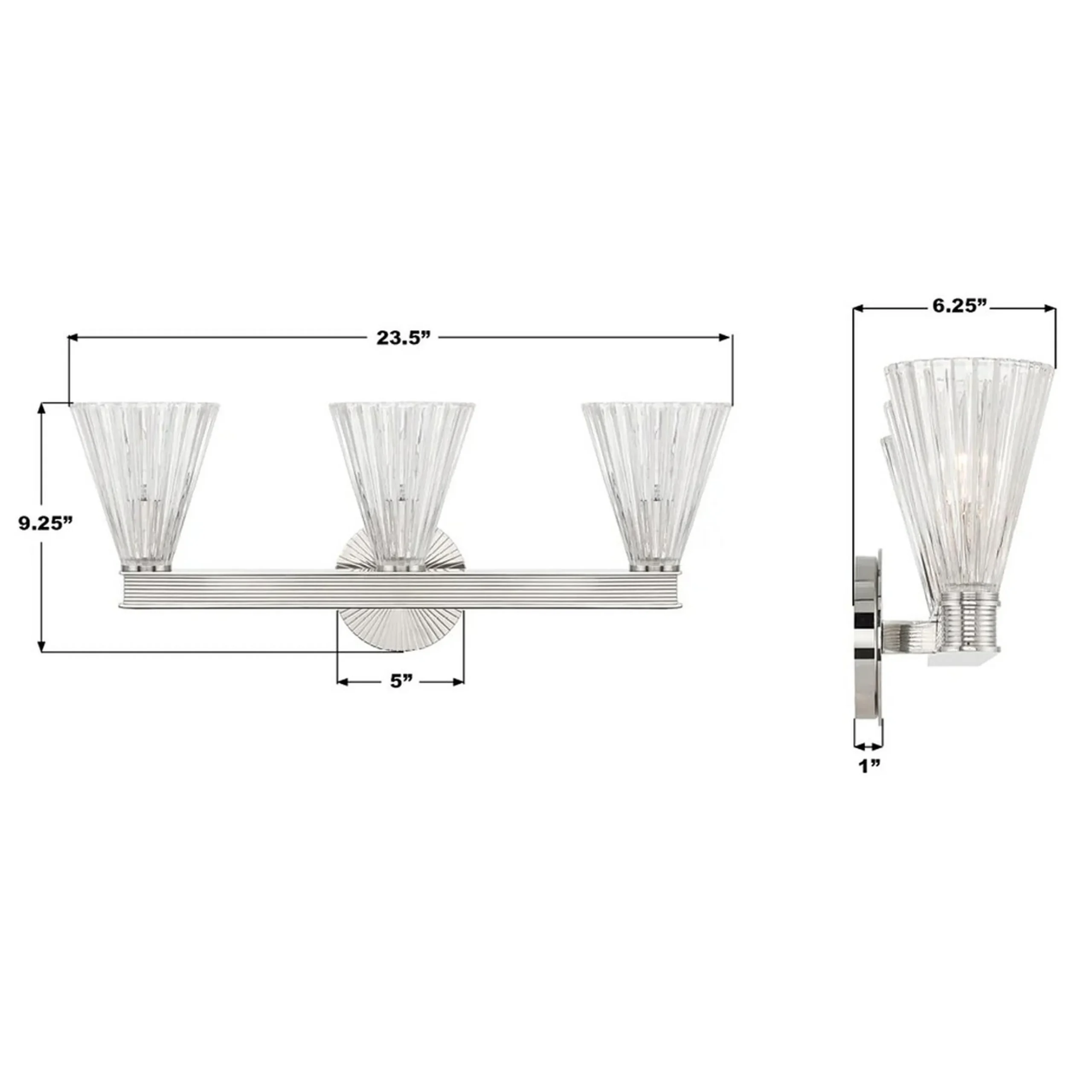 Drewsey Vanity Light - 3 Light