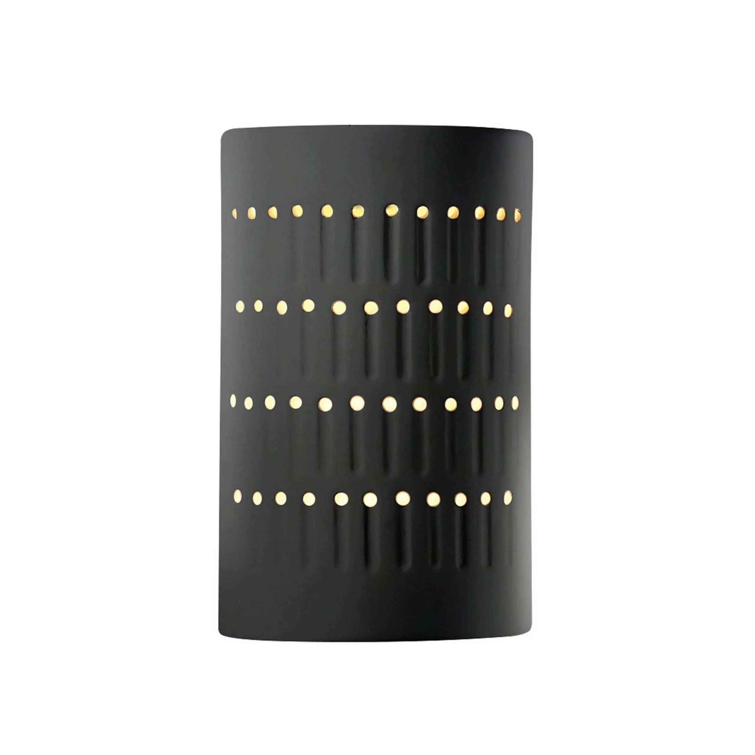 Drip Dot Ceramic Outdoor Sconce - Small - Matte