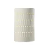Drip Dot Ceramic Outdoor Sconce - Small - Crackle