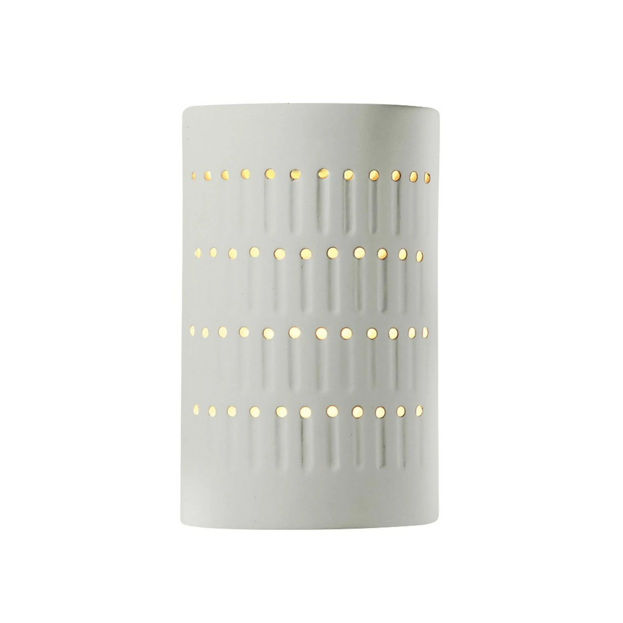 Drip Dot Ceramic Outdoor Sconce - Small - Matte