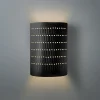 Drip Dot Ceramic Outdoor Sconce - Large - Matte