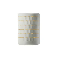 Drip Dot Ceramic Outdoor Sconce - Large - Matte