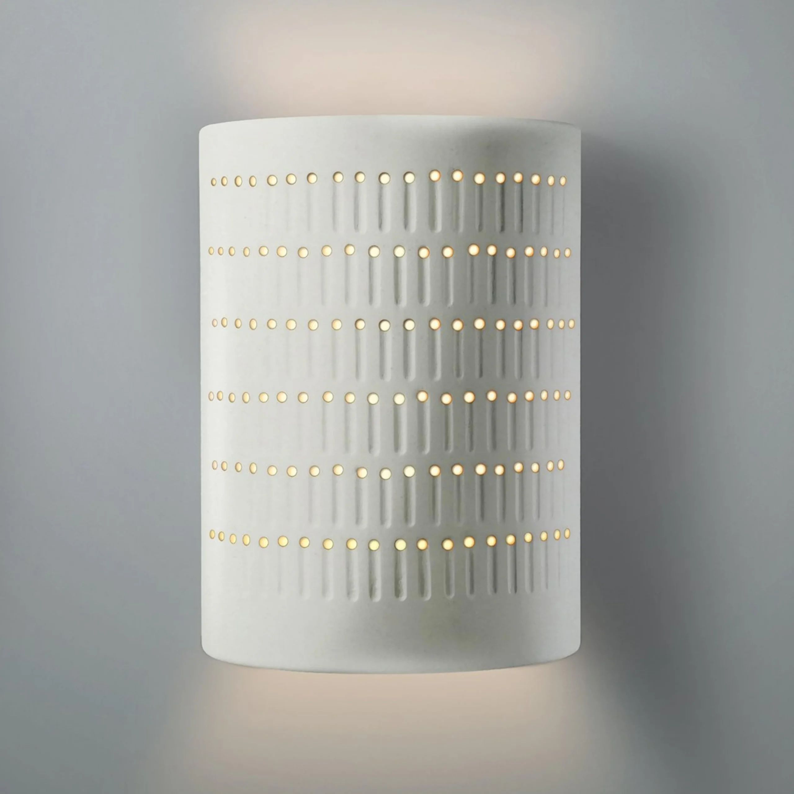 Drip Dot Ceramic Sconce - Large - Matte