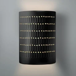 Drip Dot Ceramic Sconce - Large - Matte
