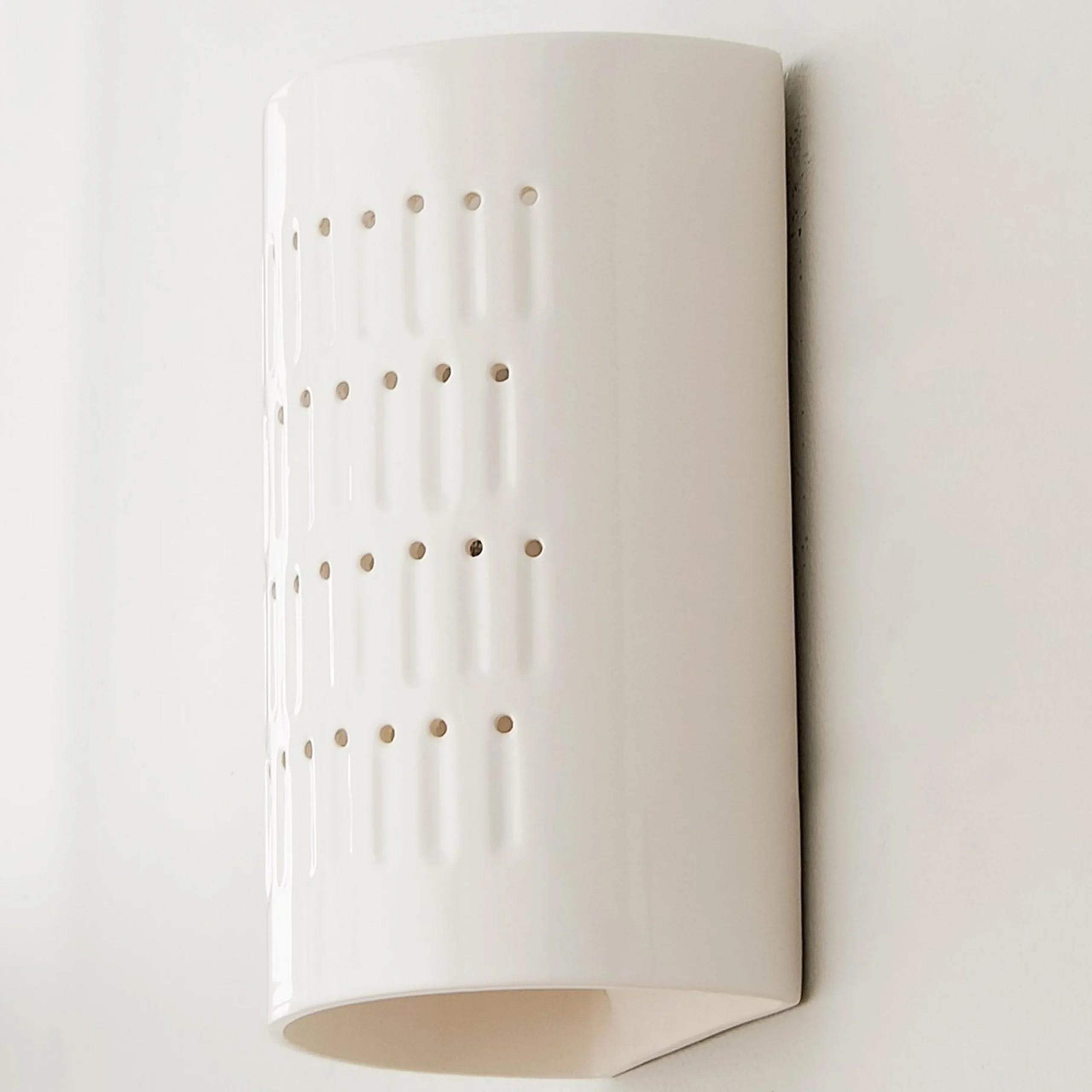 Drip Dot Ceramic Sconce - Small