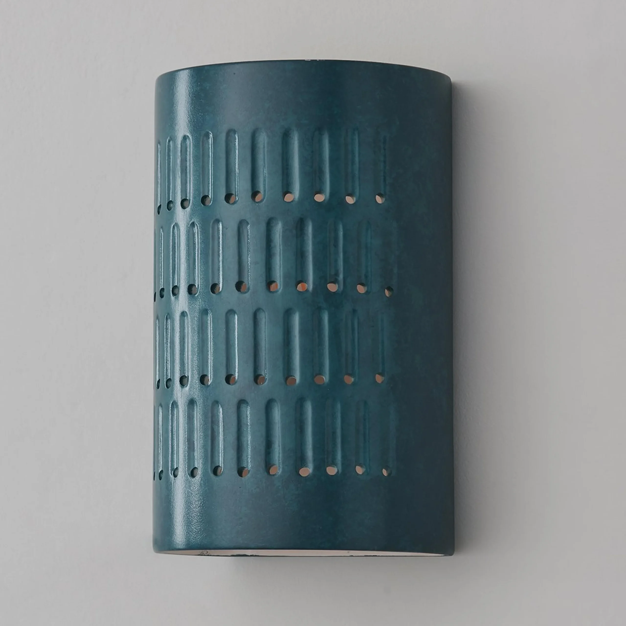 Drip Dot Ceramic Sconce - Small