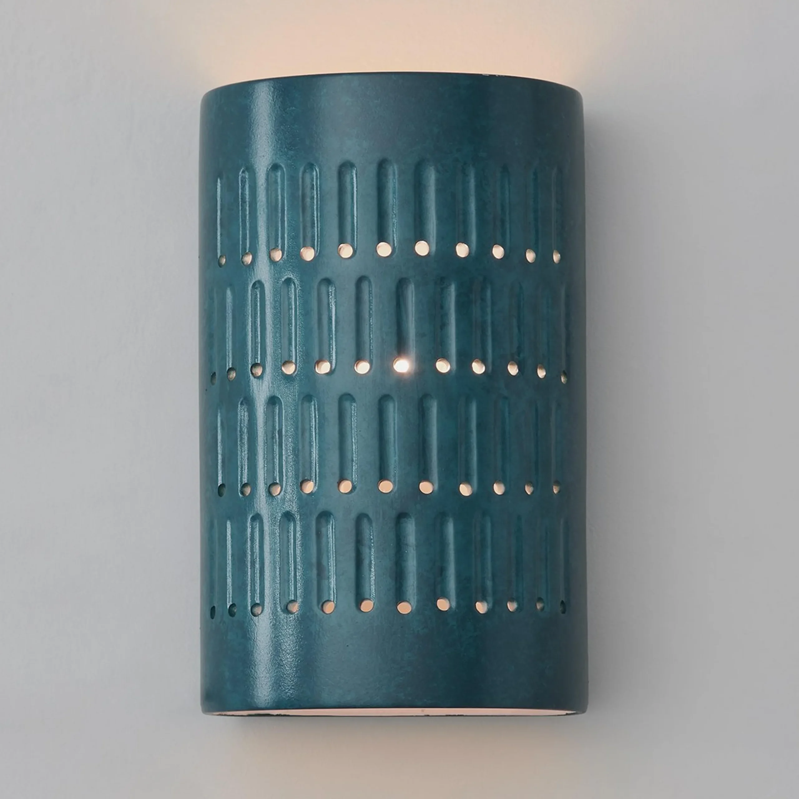 Drip Dot Ceramic Sconce - Small
