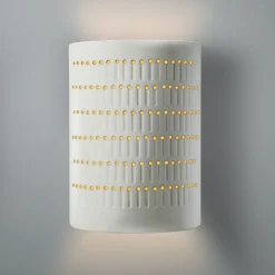 Drip Dot Ceramic Sconce - Large - Matte