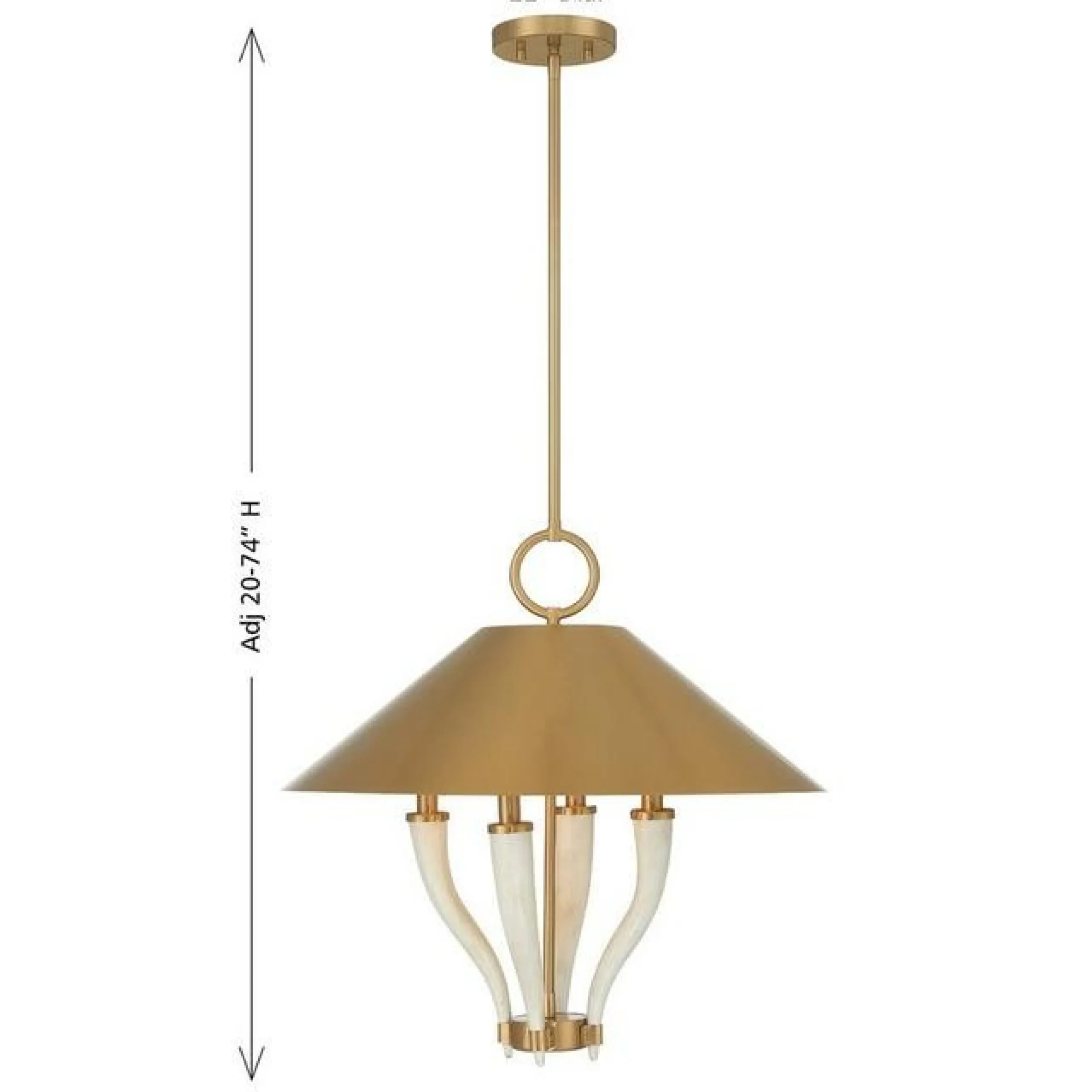 Dynasty Chandelier - 4 Light