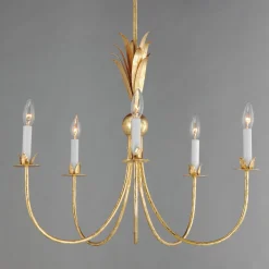 Eartha Chandelier - 5 Light